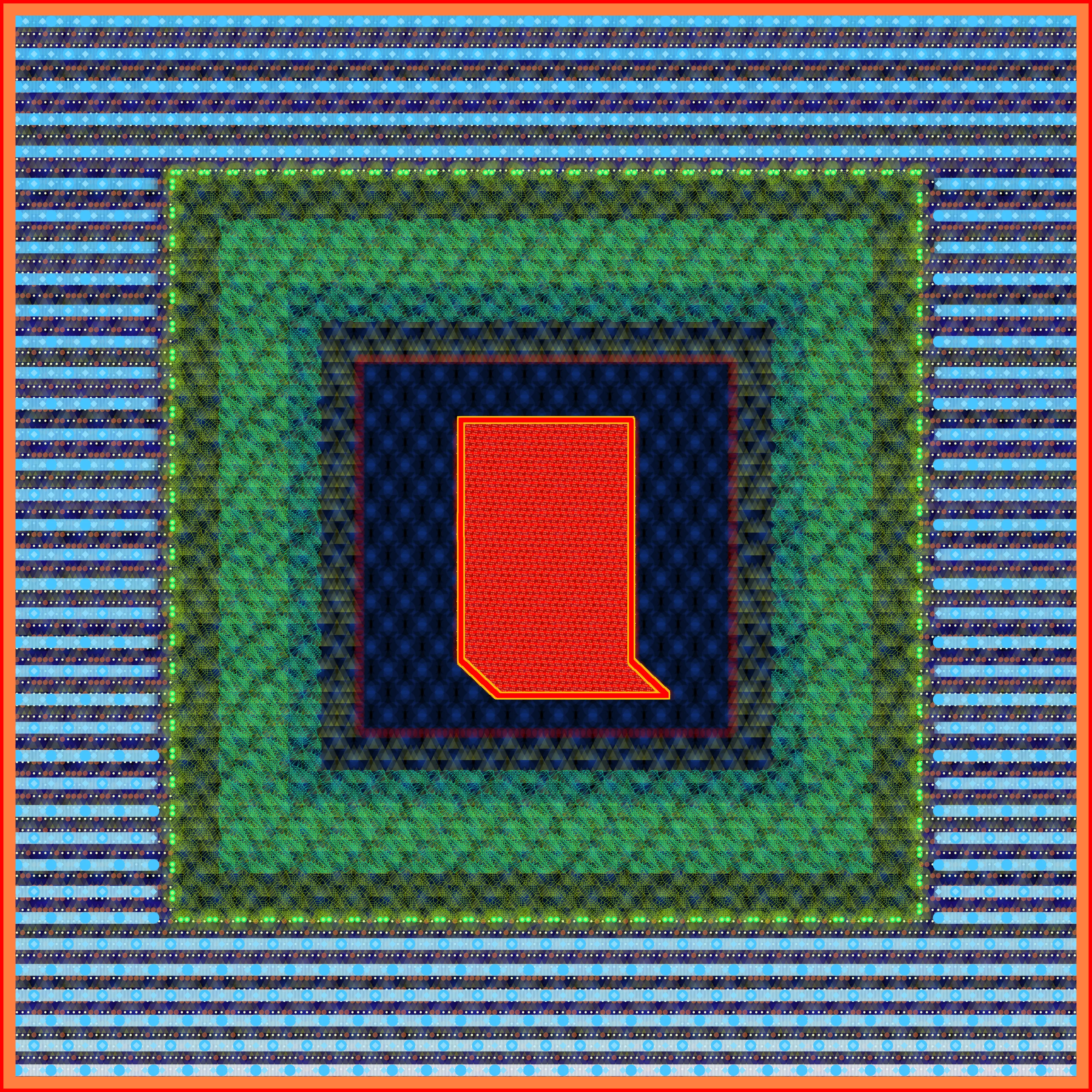 Created as an extension of investigating the door as a symbol in both the artist's life and broader culture. The artist creates his digital paintings using custom software. He selects and changes variables by hand, layering the output of the generative algorithms he's been writing since 2014. This process allows him to more rapidly and accurately manifest the vision in his mind's eye, compared to the physical materials he began his artistic career with over 20 years ago. After Yukio Ota's ISO Standard exit sign.