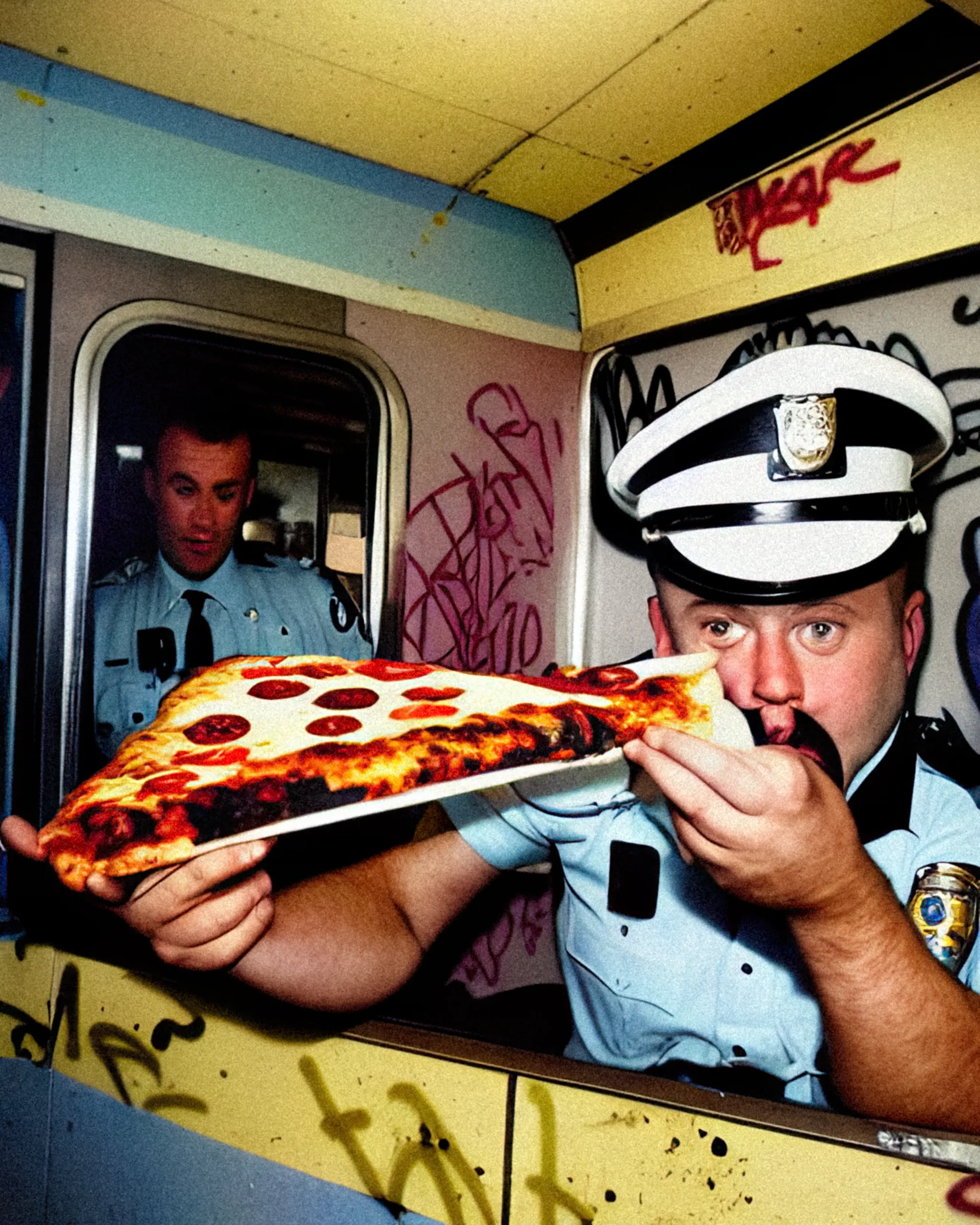 Sgt. Murphy and Cpl. Poots often liked to fill their bellies while on patrol. The most common place to see them was at Franklin Street Station.