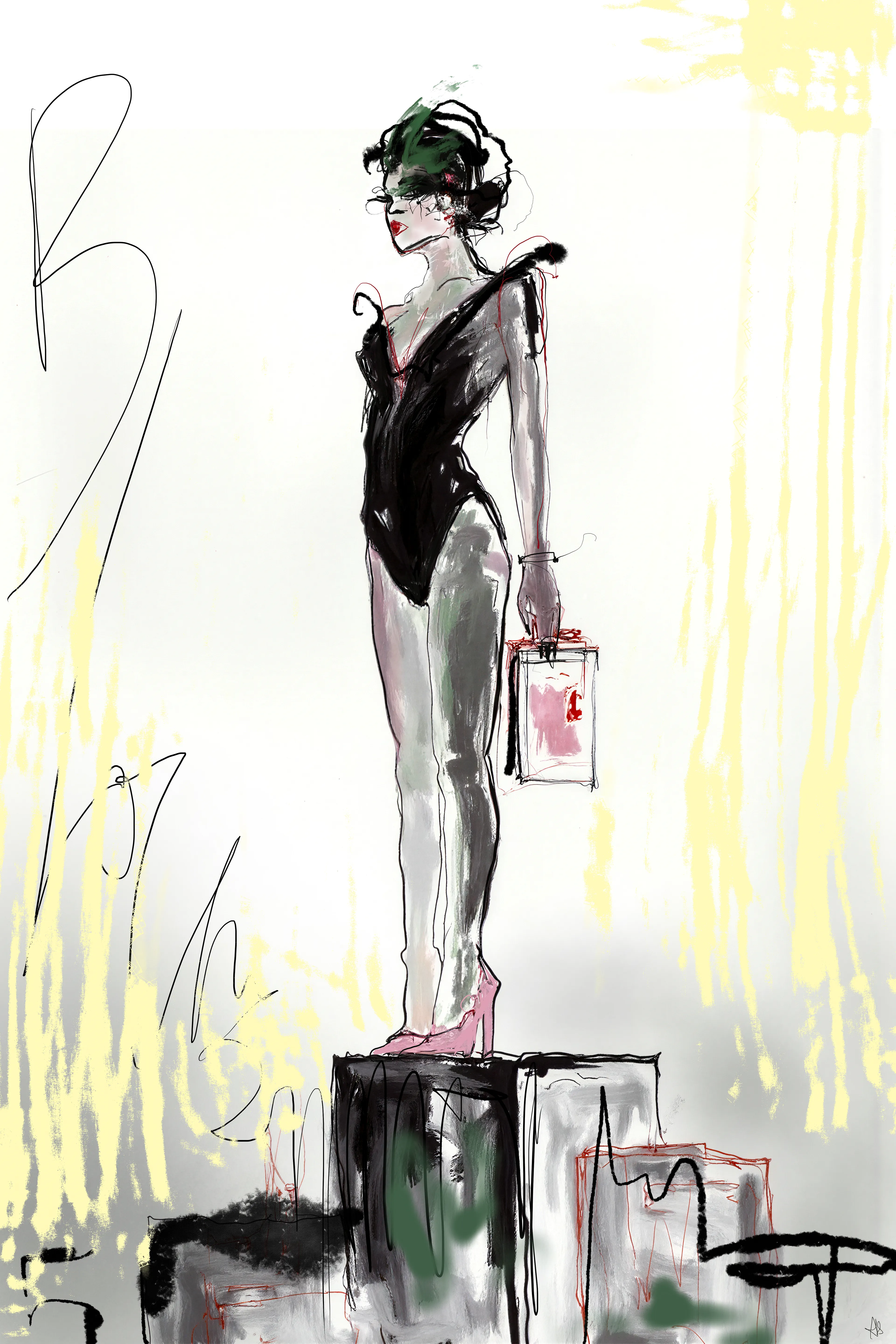 She climbs the chain block by block,
high heels on raw data,
standing tall above the mempool haze.

The Block Explorer is not searching —
she is surveying.
Every transaction becomes a gesture,
every address a clue,
every wallet a fragment of a larger story
she’s already pieced together.

She holds the chain’s history in one hand,
its future in the other,
and listens for the quiet patterns
that everyone else trades past.