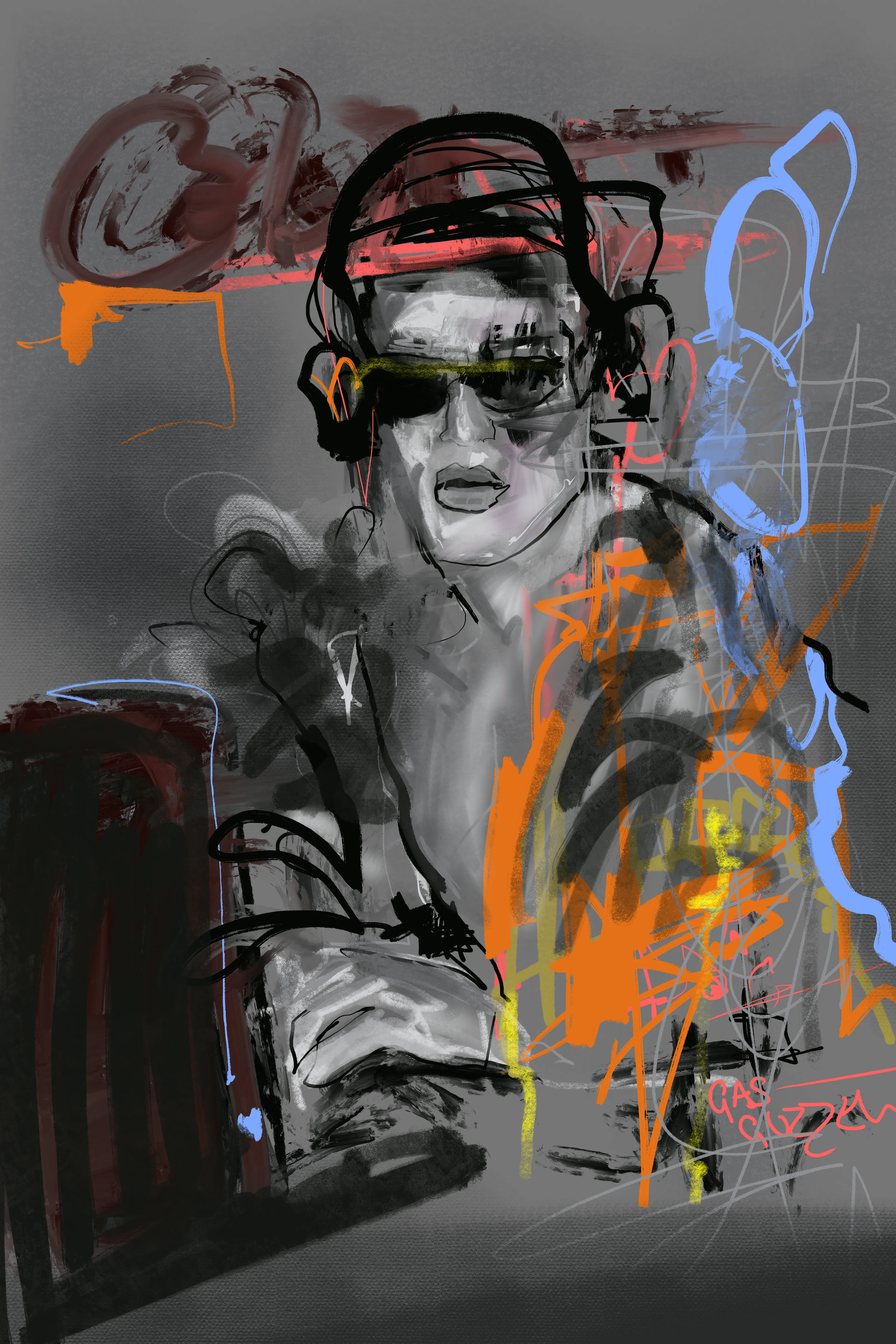 He is the liquidity vampire who lives in every spike.
A chain-sprinter wired into the mempool,
burning through fees with the elegance of a man
lighting another cigarette on the dying flame of the last one.

He leaves scorch marks across networks
and wears the proof of every late-night mint
on his skin like warpaint.

Gas is his perfume.
Volatility is his bloodstream.
And he will always get in the block before you do.