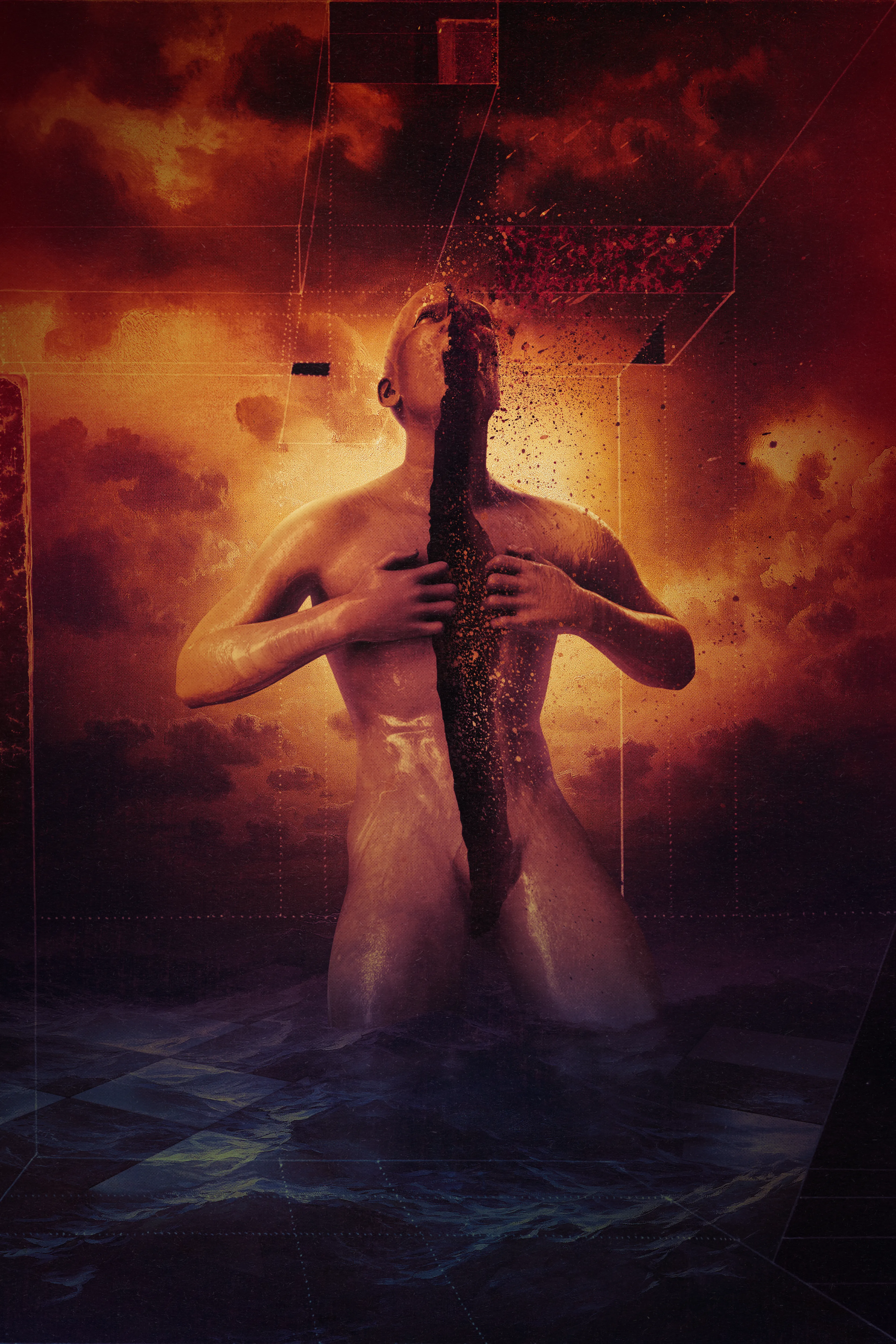 Mixed digital media. Collage, 3D, Illustration. 
Chema Mendez, 2023.