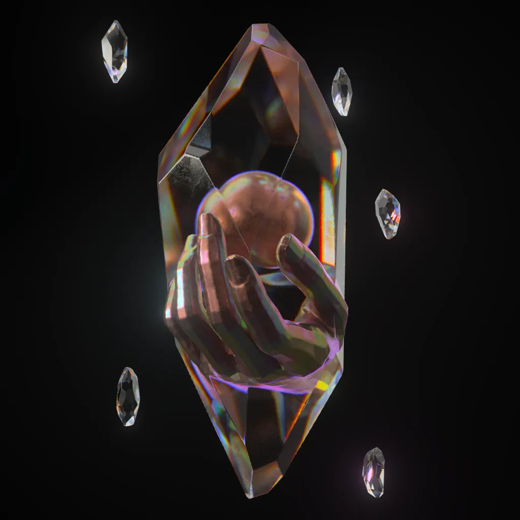 FVCK_CRYSTAL// is a computer generated project designed by FVCKRENDER. There is a limited supply of 4169 unique NFT variations. These stones will be used for future FVCKRENDER projects like events, raffles, airdrops and more.

Explore the [FVCKRENDERVERSE//](https://www.fvckrenderverse.com)

[Download your High-Res FVCK_CRYSTAL//](https://arweave.net/d0ZC2a4g95raQ2QAKWy2p7RDcRwamYDGOKPkAoqWwE0). They are PNGs with a transparent background. FVCK IT UP!