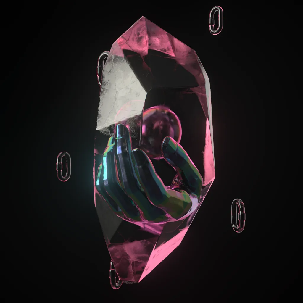 FVCK_CRYSTAL// is a computer generated project designed by FVCKRENDER. There is a limited supply of 4169 unique NFT variations. These stones will be used for future FVCKRENDER projects like events, raffles, airdrops and more.

Explore the [FVCKRENDERVERSE//](https://www.fvckrenderverse.com)

[Download your High-Res FVCK_CRYSTAL//](https://arweave.net/icSoKC8eFaB3K8VEVWV6CgRctl809QBlbK5geZe-76s). They are PNGs with a transparent background. FVCK IT UP!