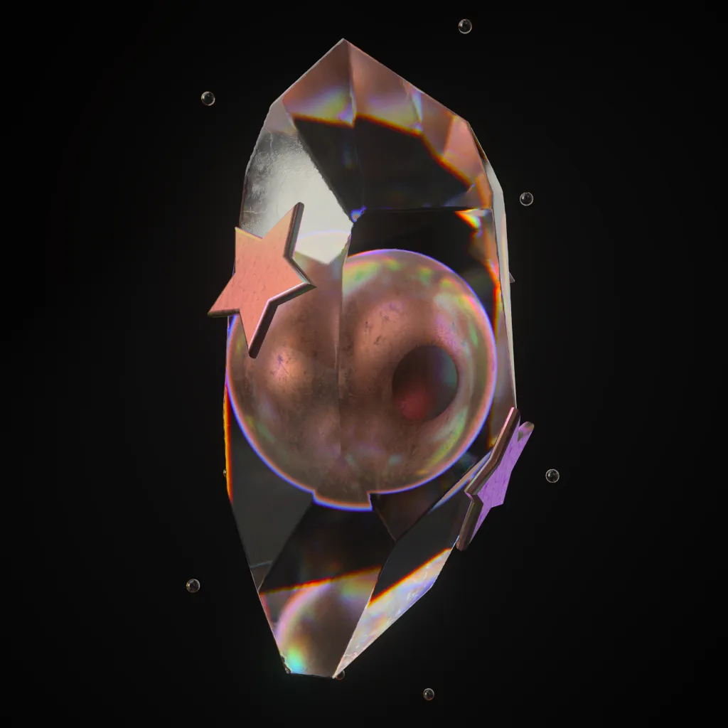 FVCK_CRYSTAL// is a computer generated project designed by FVCKRENDER. There is a limited supply of 4169 unique NFT variations. These stones will be used for future FVCKRENDER projects like events, raffles, airdrops and more.

Explore the [FVCKRENDERVERSE//](https://www.fvckrenderverse.com)

[Download your High-Res FVCK_CRYSTAL//](https://arweave.net/rMgDkNY8fxkzMuYGrCQ-vWF9vqU4kjzptpEsp8tR2sw). They are PNGs with a transparent background. FVCK IT UP!