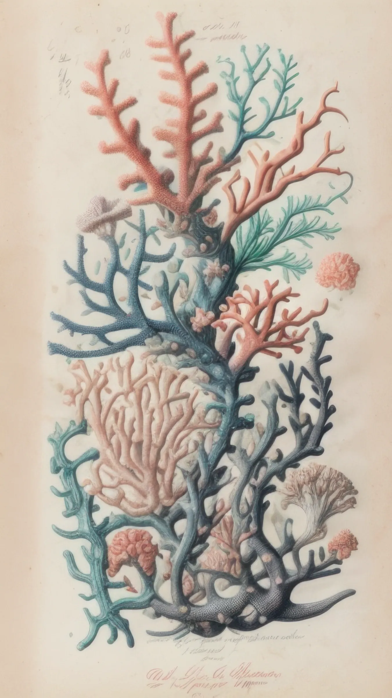Part of the wider _Artificial Botany_ (2019) series, the _Unseen Flora_ collection shines a spotlight on the fantastical and surreal botanical illustrations created by four British scientists and artists: Charlotte Bancroft, Beatrice Hastings, Edmund Thorne and Theodore Winslow.
The collection has as its focus the concept of truth, contextualised in the contemporary digital age where the boundaries between real and virtual, natural and artificial, seem to become more and more obscure. Especially after the sudden influx of innovative technologies led by AI language models and image generation systems, the notion of truth has become even more arbitrary, always hidden behind a thin veil of plausibility and verisimilitude.  

_Unseen Flora_ stands at the interplay between these areas: the collection wants to explore unreal but plausible histories through the visual depictions of the four illustrators, offering us an unprecedented glimpse into their imaginary botanical dimensions.
