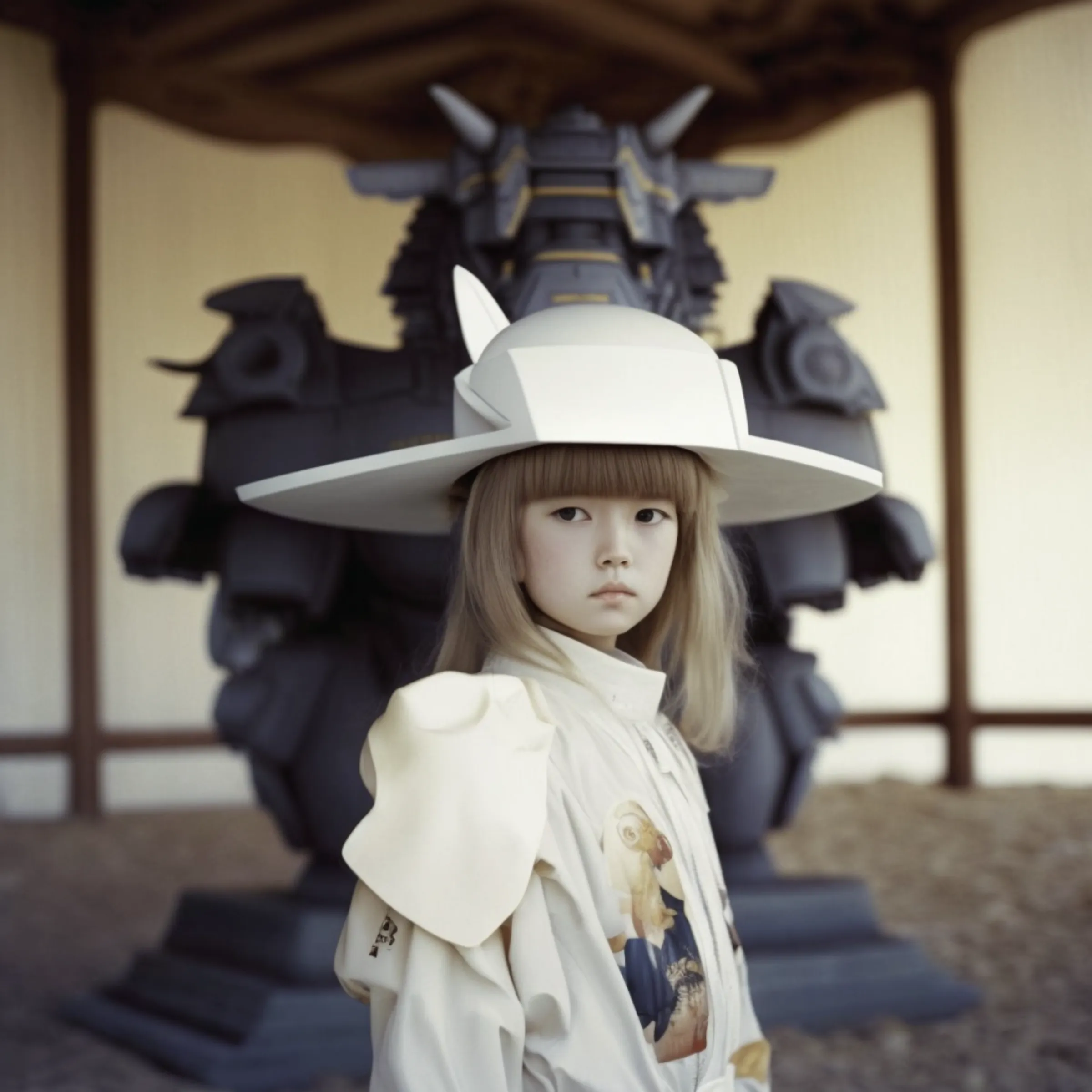 Neural Fad reimagines Tokyo street fashion history to examine the relationship between AI and memory.

In post-war Japan, distinctive magazines and television cultivated an aspirational youth culture that gave rise to unique fashion subcultures at different train stations around Tokyo. Inspired by the rebellious spirit of each generation and their projections towards an imagined future, Kusano produces records of subcultures that never actually existed.

Reimagining the rich vocabulary and history of Tokyo street fashion through AI, the collection takes the viewer across and beyond the post-war decades of Japanese fashion history —  from the Moga and Mobo of the 1940s to the Japanese hippies known as the Fūten Tribe, the Karasu Tribe of the 90s and the Gyaru and Decora fashion of the late 90s and early 2000 — to present Tokyo street fashion as imagined beyond time. 

Through this collaboration between AI and Japanese street fashion archives that she herself contributed to as a street photographer of Harajuku fashion,  Kusano uses emerging technologies to offer a retro-futuristic intervention into the landscape of Tokyo street fashion.