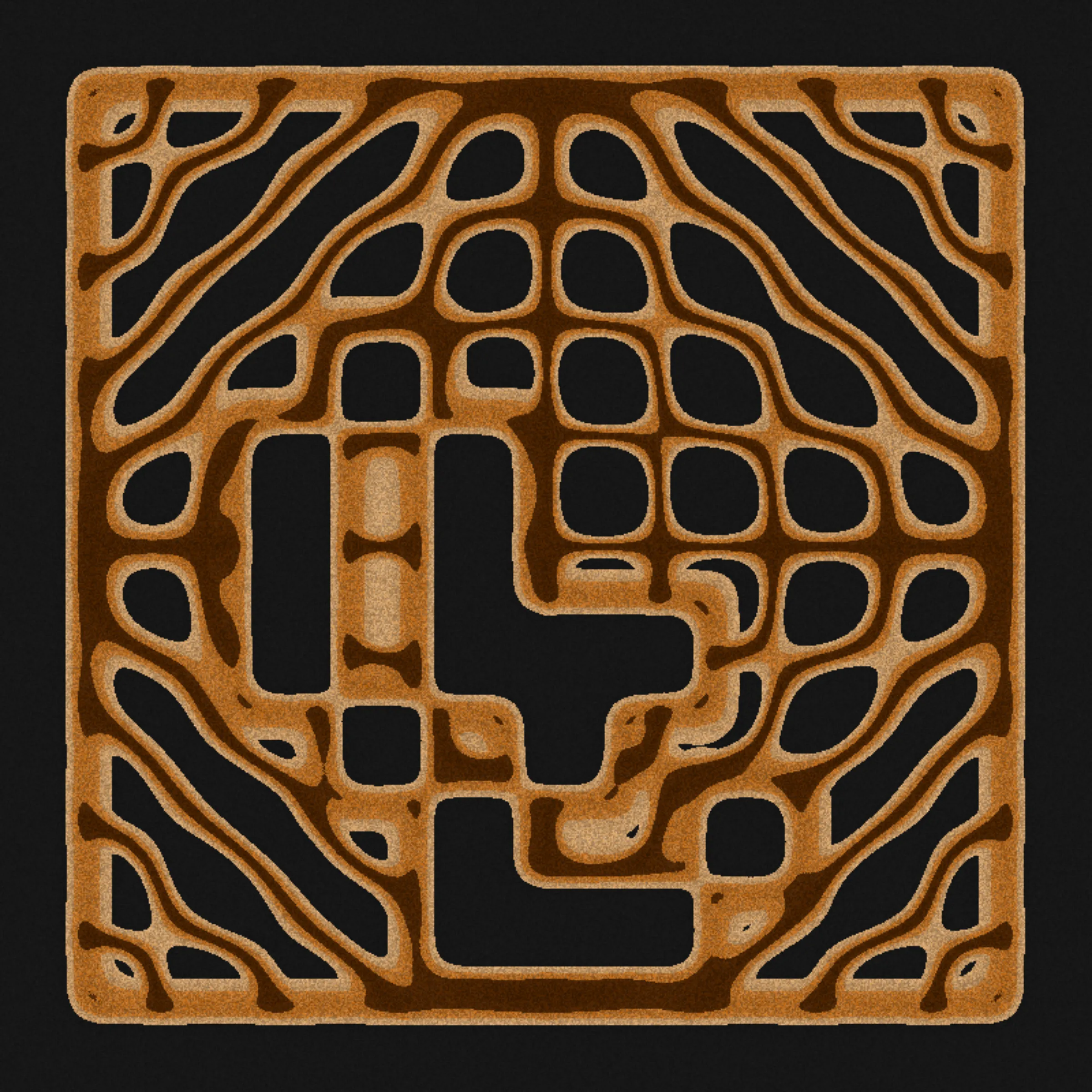 Whispering Sands is a series of 100 on-chain AI generated artworks. They embody an ode to machine language and to the intricate relationship between artificial intelligence, sanskrit, and binary. 

The artworks are composed of two elements: a downscaled AI generated letter, created using Generative Adversarial Networks, and a pattern created using a code created with Large Language Models, based on the Chladni formula. While the generated letters are inspired from the Sanskrit alphabet, the Chladni formula depicts the behavior of sand on a plate when the plate is subjected to a certain vibration, resulting in a visual representation of the sound associated with the frequency that caused the vibration. As a result, the letter and its sound are both AI generated, and represented visually in the artwork, and the final artwork is small enough to live on-chain.
