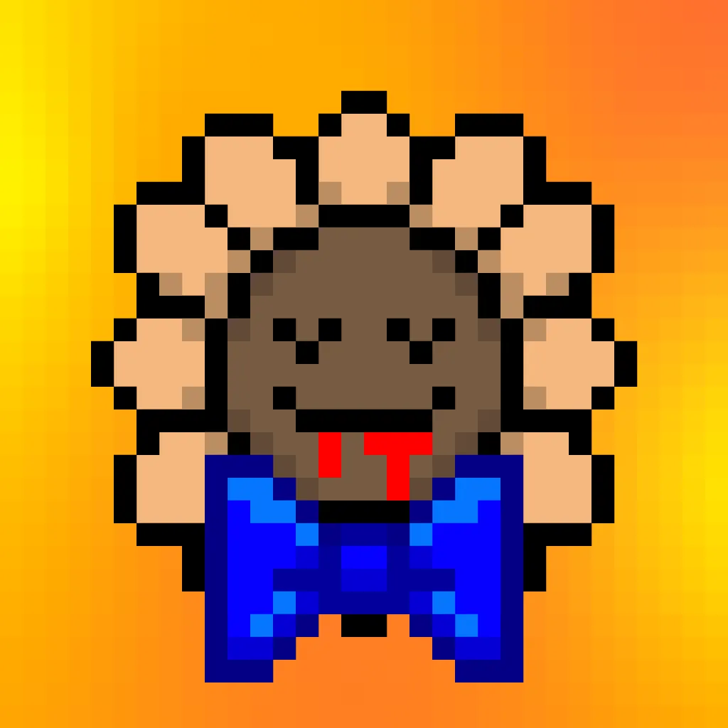 Murakami.Flowers is a work in which artist Takashi Murakami’s representative artwork, flowers, are expressed as dot art evocative of Japanese TV games created in the 1970s. The work is being developed with the number 108 as the keyword; a combination of 108 backgrounds and flower colors make up a field, and there are 108 fields. Each field has 108 flower images, resulting in 11,664 flower images in total. The number 108 is a reference to bonnō, or earthly temptations.

Murakami.Flowers NFTs are subject to the Collector Terms available here:https://murakamiflowers.kaikaikiki.com/collector.html. If you buy a Murakami.Flowers NFT, you do not receive commercial rights in the corresponding artwork.

©Takashi Murakami/Kaikai Kiki Co., Ltd. All Rights Reserved.