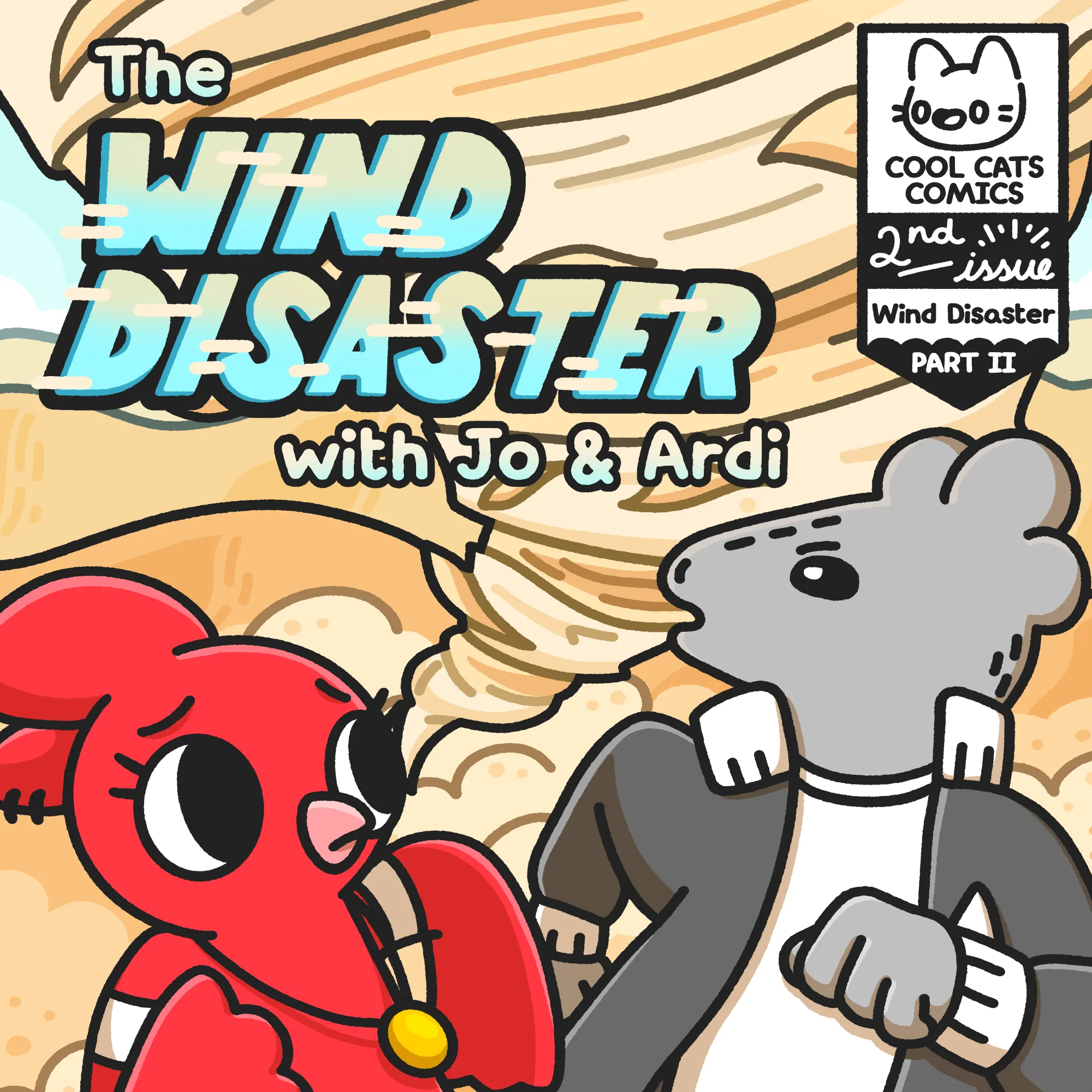 The CATaclysm adventure continues in the Clumping Desert. Far out in this deserted landscape there lived a lizard called Ardi…

Use this NFT to read the comic on our website here: [coolcatsnft.com](https://coolcatsnft.com).