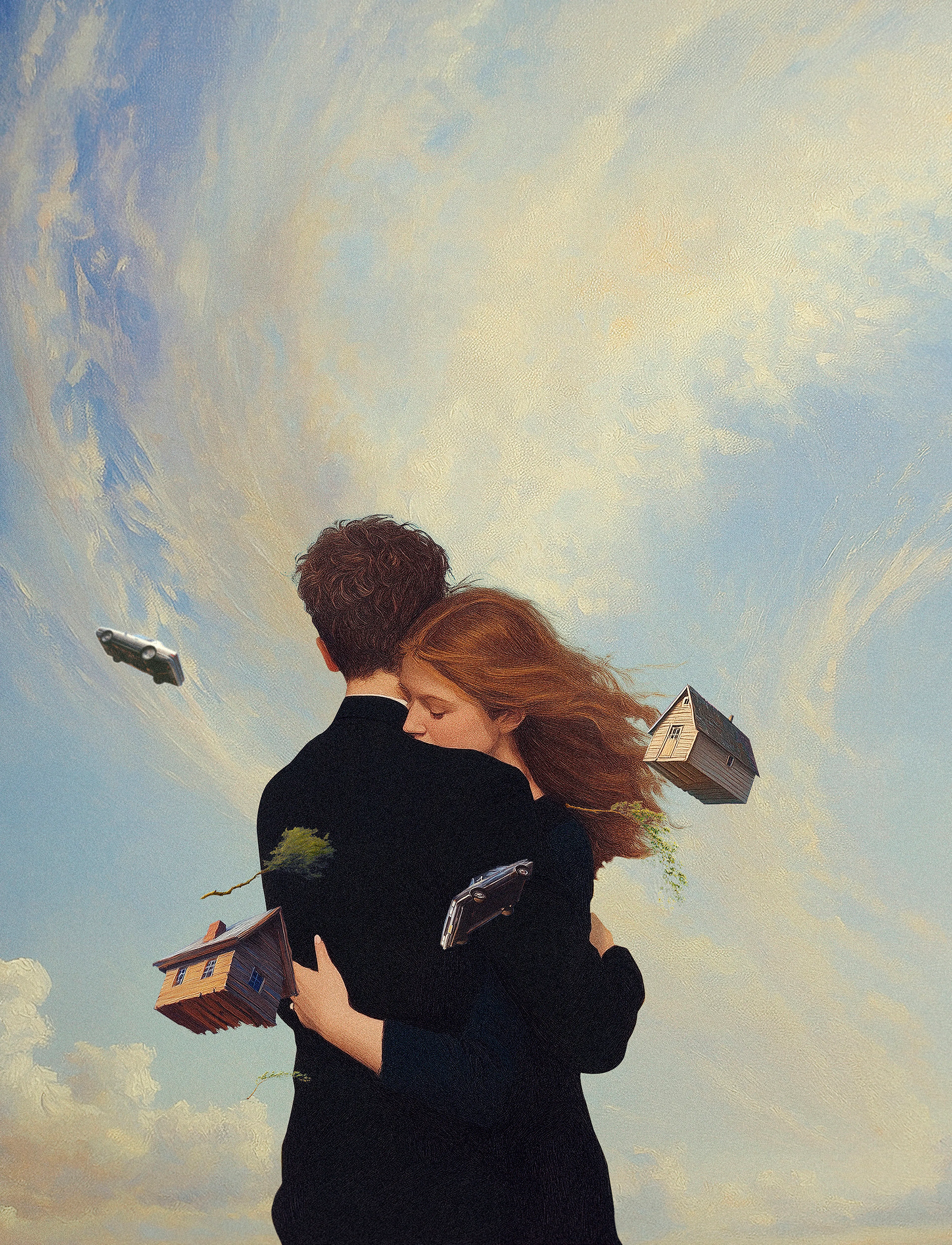 Fran Rodríguez aka lacabezaenlasnubes (spanish for "head in the clouds") is a digital artist based in Spain. He is famously known for his striking images depicting his interpretation of humanity’s place in the universe. Fran’s work is deeply inspired by his early fondness of surrealism and psychedelia. In his 20 year career, he has worked with bands such as Weezer, Tame Impala and Tycho creating visual elements for their concerts and albums and his work is exhibited and sold all over the world.