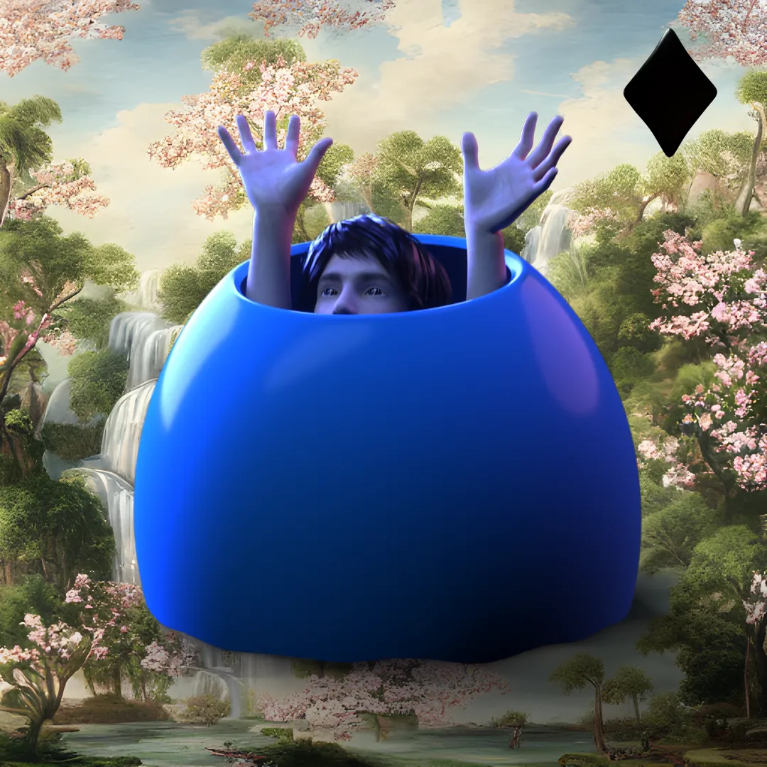 Gardens of Felt Zine is a limited edition 1/1 art collection inspired by The Garden of Earthly Delights with original 3D renderings by Ty Vadovich; AI, and executive production by Mark Sabb; and Web3 development by Max Bochman