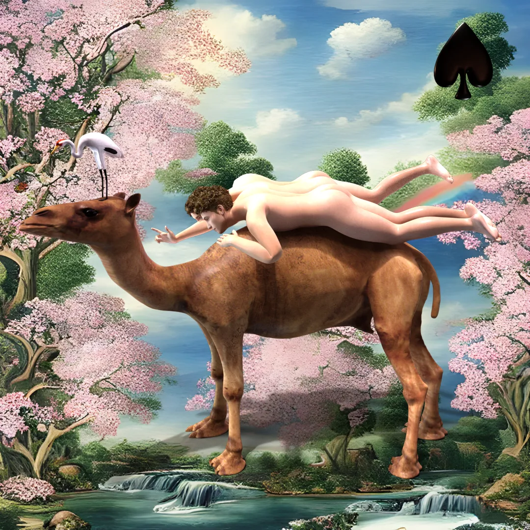 Gardens of Felt Zine is a limited edition 1/1 art collection inspired by The Garden of Earthly Delights with original 3D renderings by Ty Vadovich; AI, and executive production by Mark Sabb; and Web3 development by Max Bochman