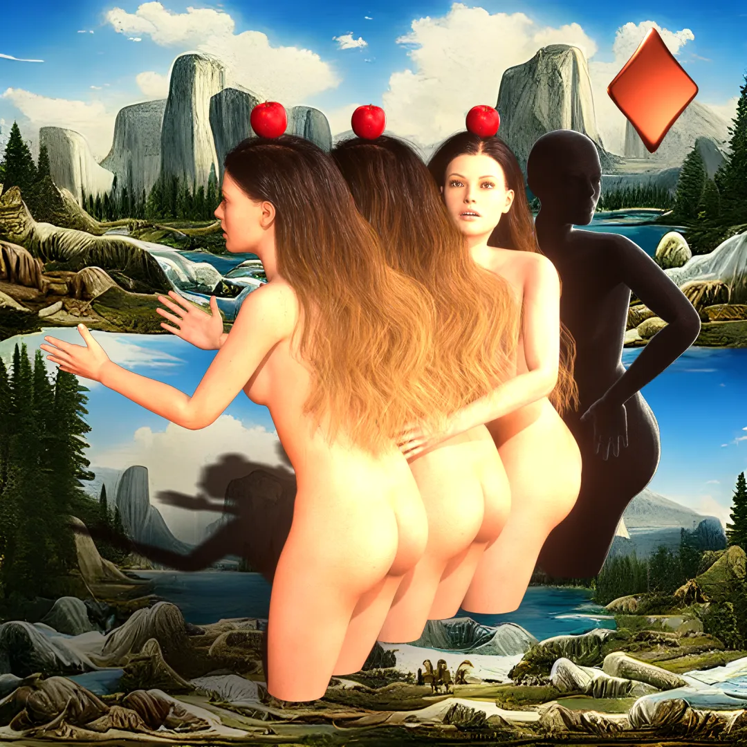 Gardens of Felt Zine is a limited edition 1/1 art collection inspired by The Garden of Earthly Delights with original 3D renderings by Ty Vadovich; AI, and executive production by Mark Sabb; and Web3 development by Max Bochman