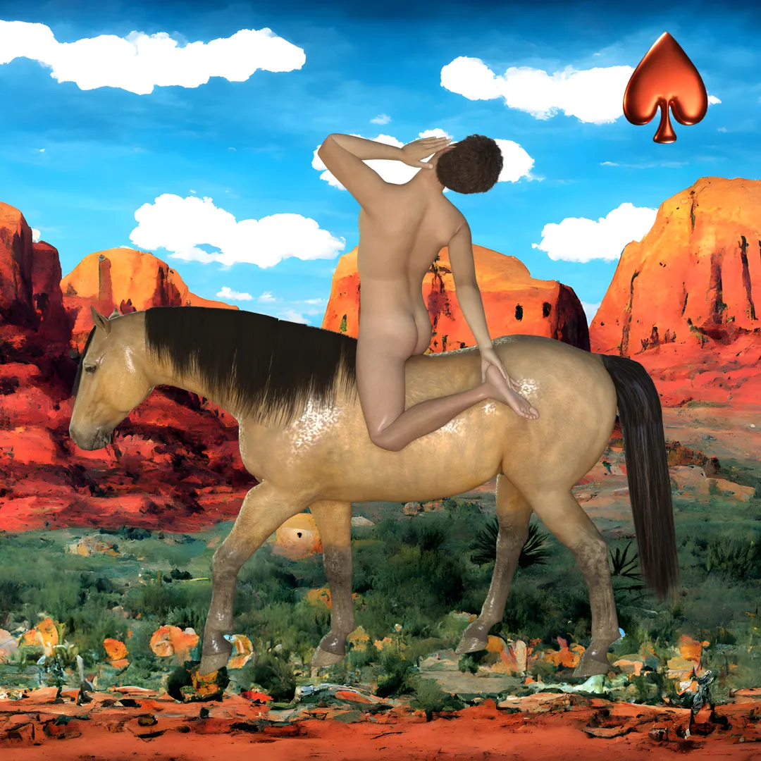 Gardens of Felt Zine is a limited edition 1/1 art collection inspired by The Garden of Earthly Delights with original 3D renderings by Ty Vadovich; AI, and executive production by Mark Sabb; and Web3 development by Max Bochman