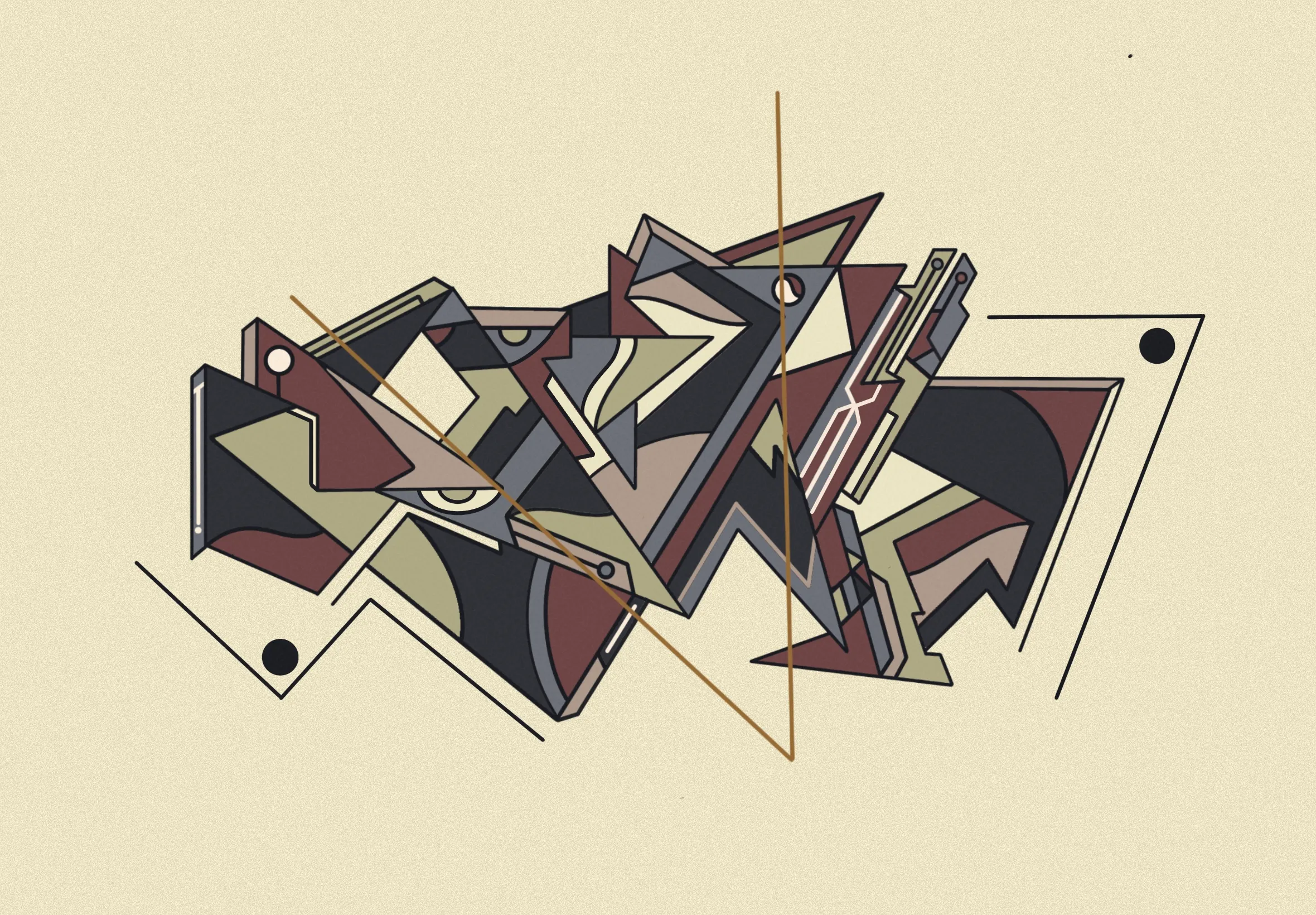 In this work I studied how life is with different lines and can be in different colors and their communication with the lines and balance which is always a movement.

It's so interesting, yo.


Details
2360x1640 px
1,6mb


