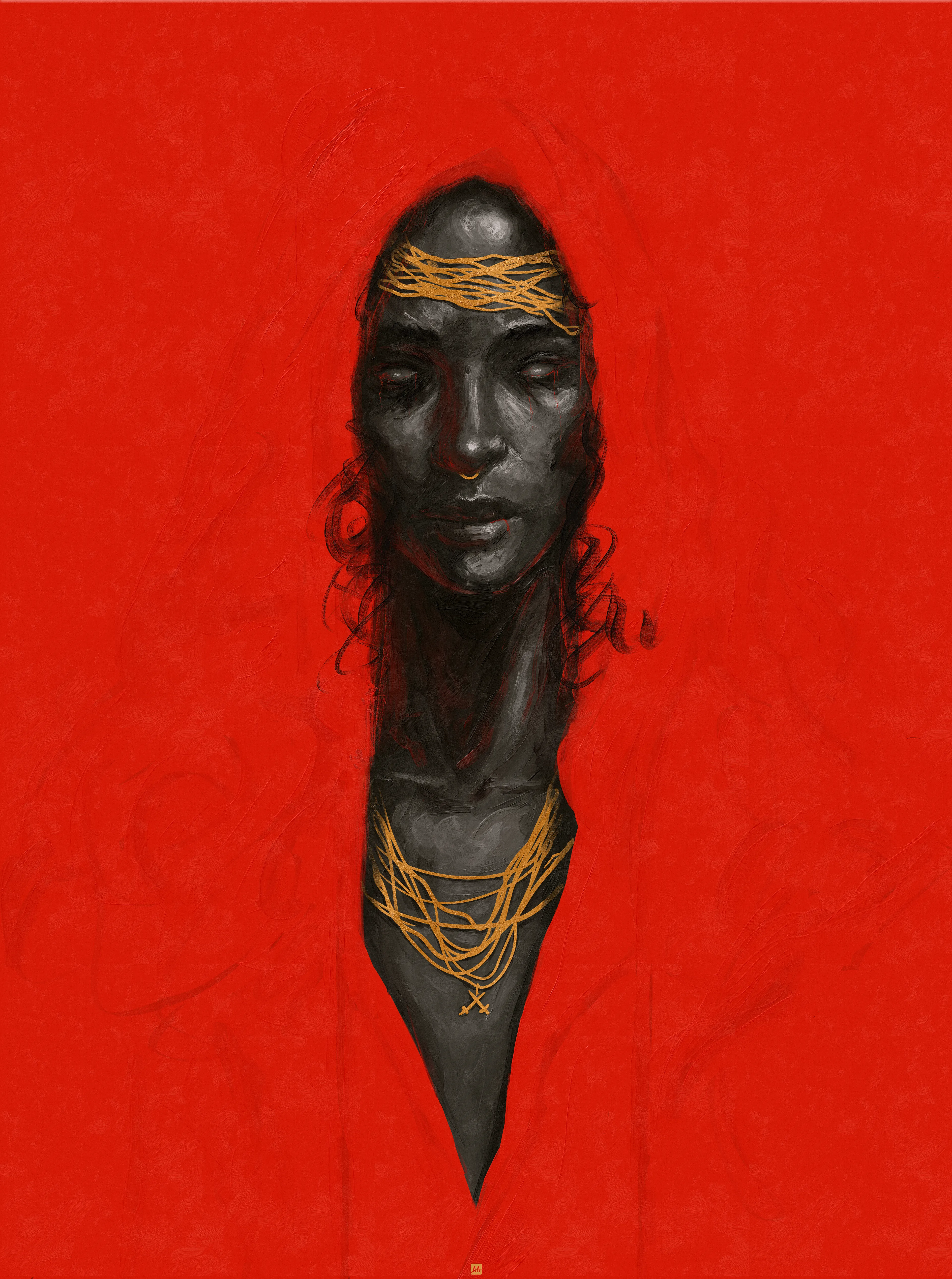 All around the world, the widow is a symbol of losss, grief. Here, she represents the one who remains, carrying all that she loves.
This is the Last of the Deathless, the One Who Remains.