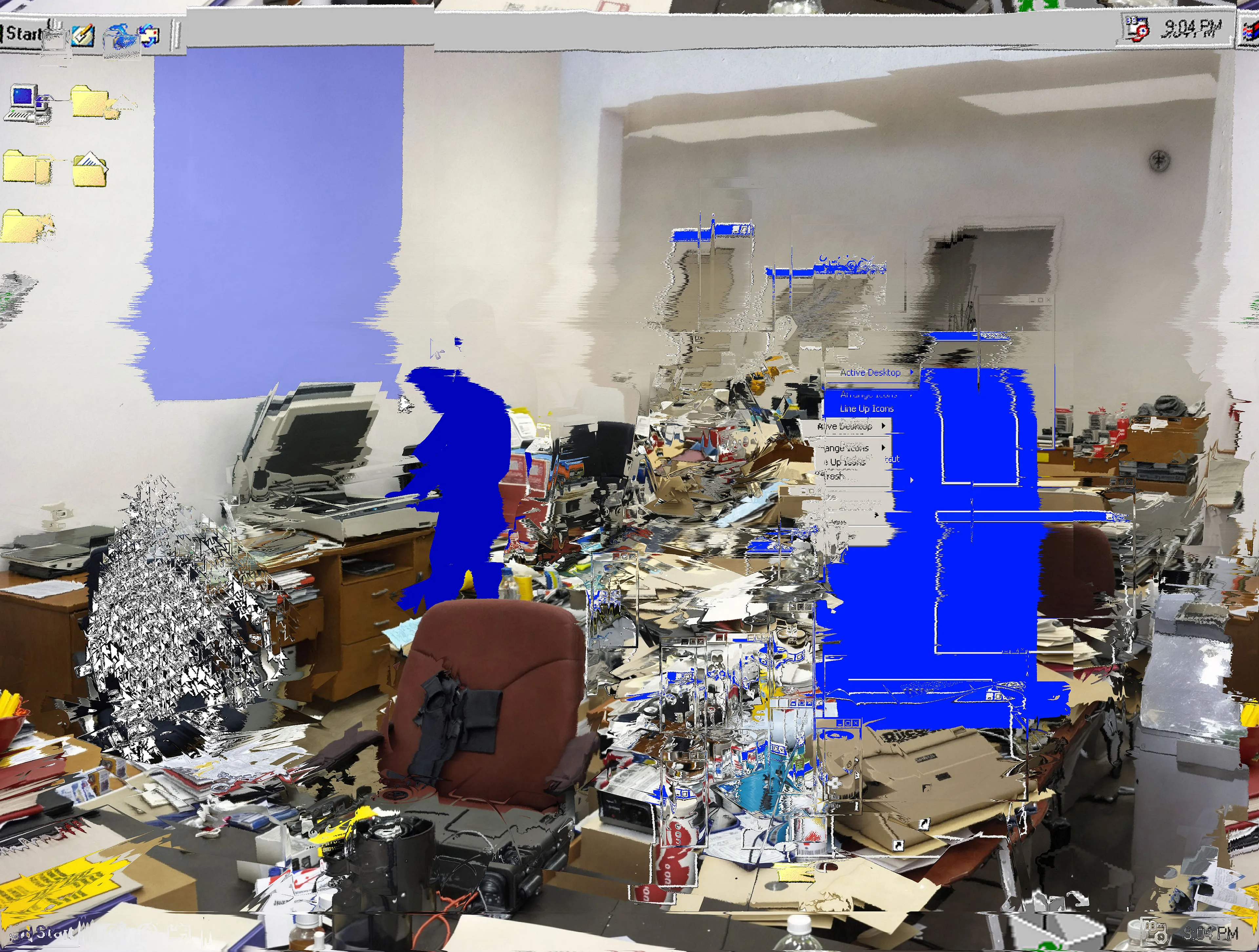 How much can your desktop tell about you? The icons, files, documents, and applications all against the background of your desktop wallpaper.