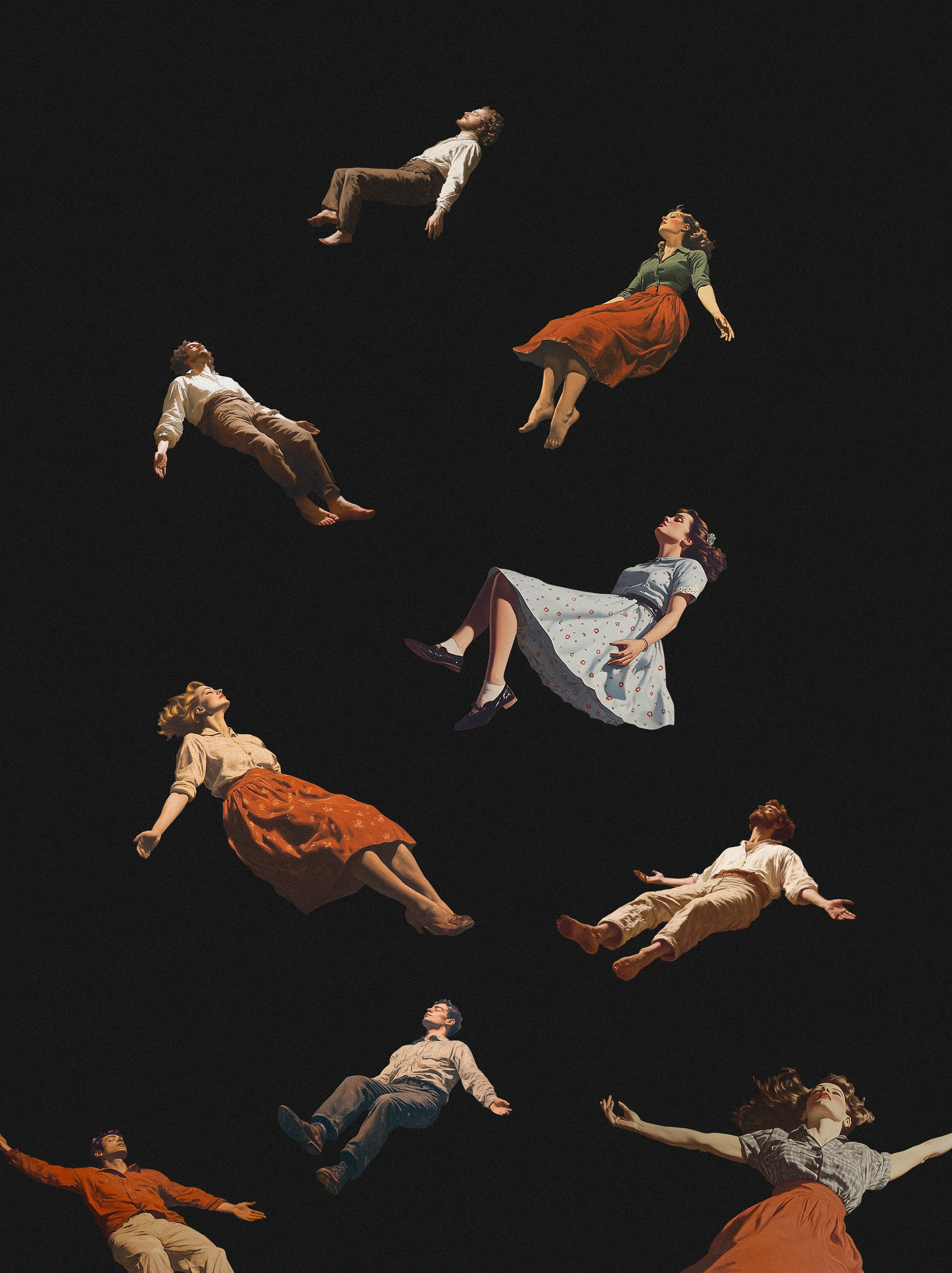 Fran Rodríguez aka lacabezaenlasnubes (spanish for "head in the clouds") is a digital artist based in Spain. He is famously known for his striking images depicting his interpretation of humanity’s place in the universe. Fran’s work is deeply inspired by his early fondness of surrealism and psychedelia. In his 20 year career, he has worked with bands such as Weezer, Tame Impala and Tycho creating visual elements for their concerts and albums and his work is exhibited and sold all over the world.