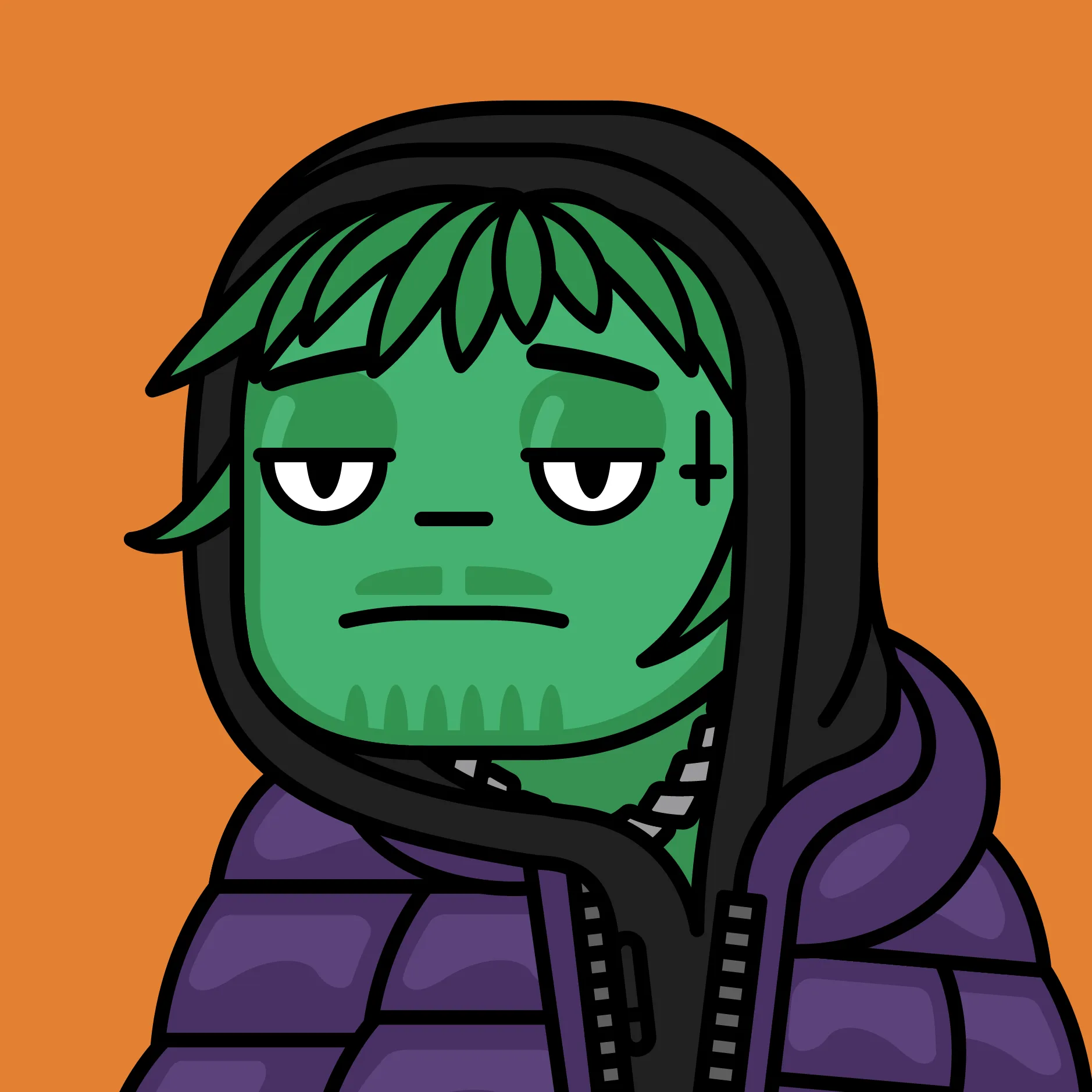 A limited edition series of Deadfellaz featuring beloved NFT artists and collections in celebration of Halloween 2021.