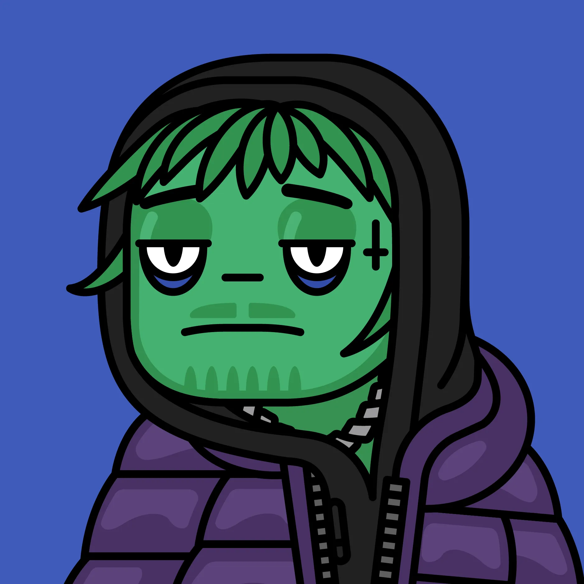 A limited edition series of Deadfellaz featuring beloved NFT artists and collections in celebration of Halloween 2021.