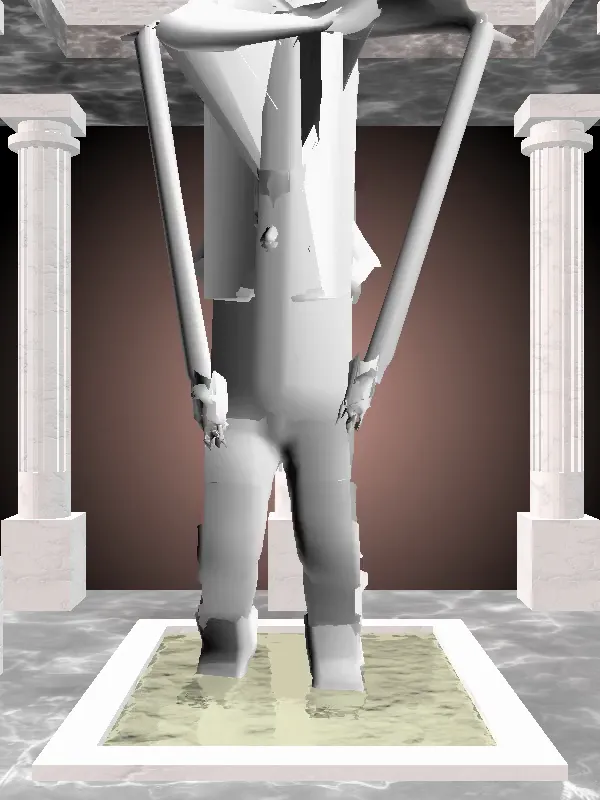 The Robotic Phantom Grey Woman #4836