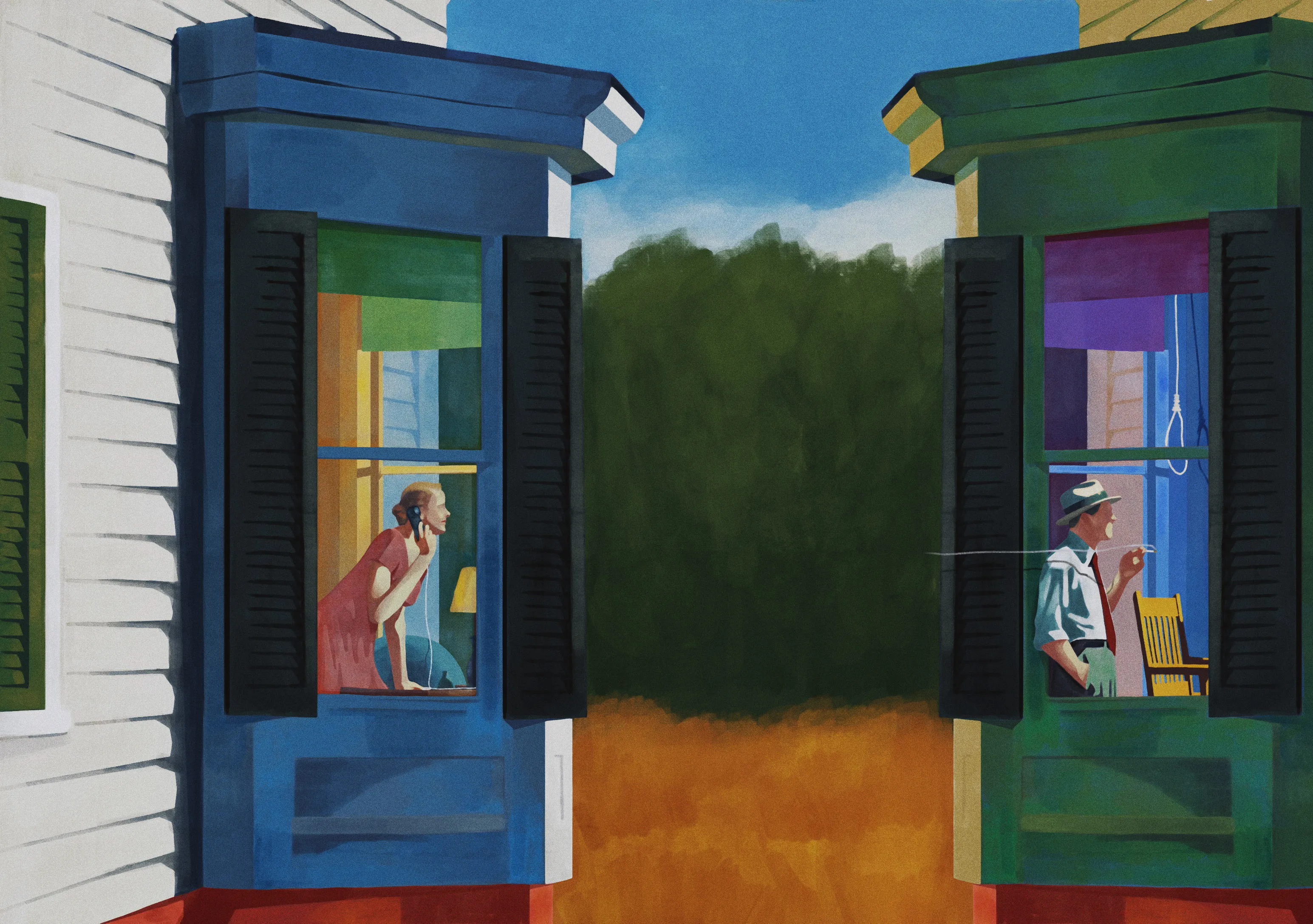 [2024] 𝘢𝘬𝘤

Original :

Cape Cod Morning / Edward Hopper / 1950