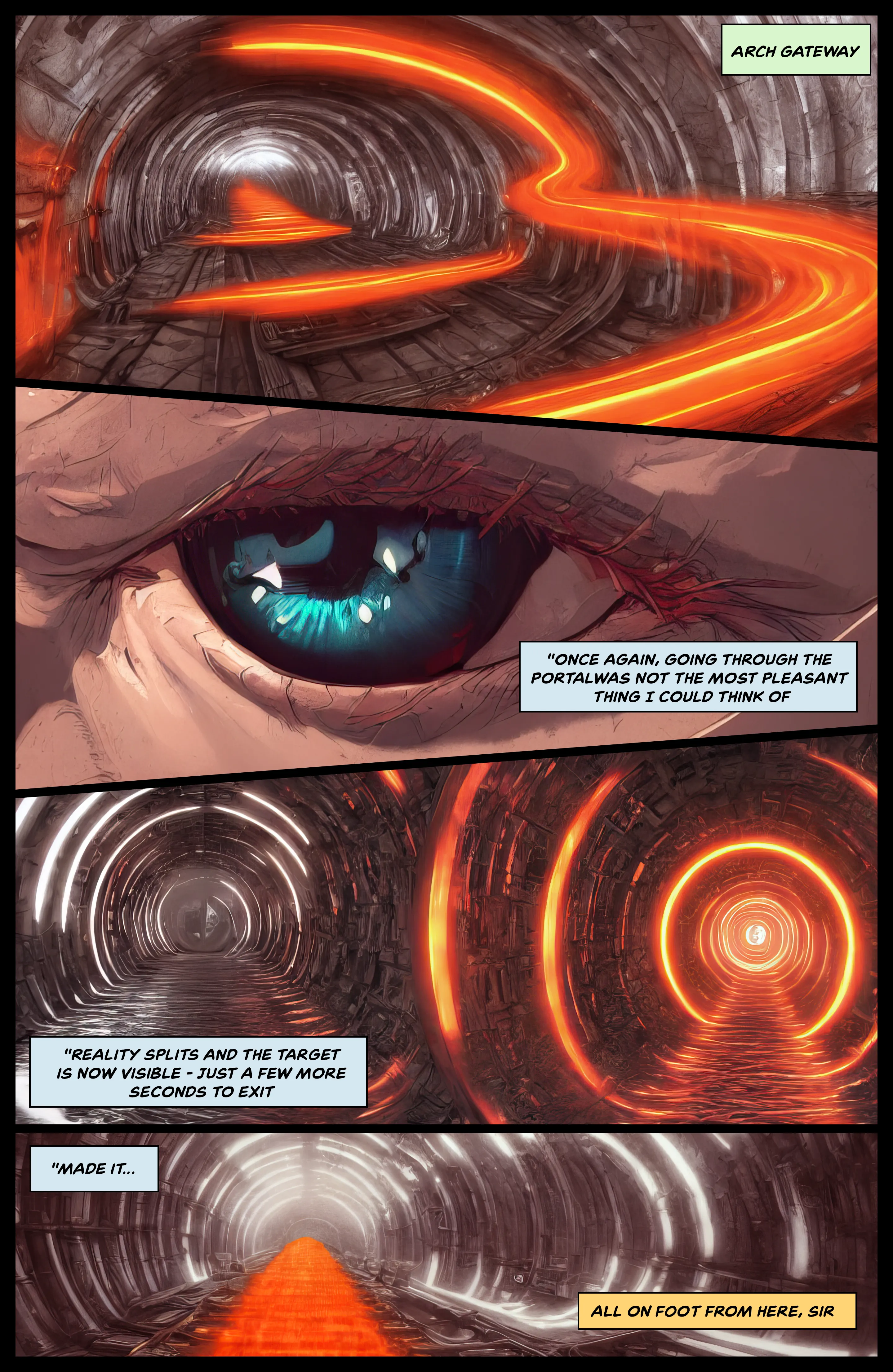 Species: Origins // Page 1
AI-driven comic book by Deconstruct // 

The search for new exobiology species continues across the vast latent space.

