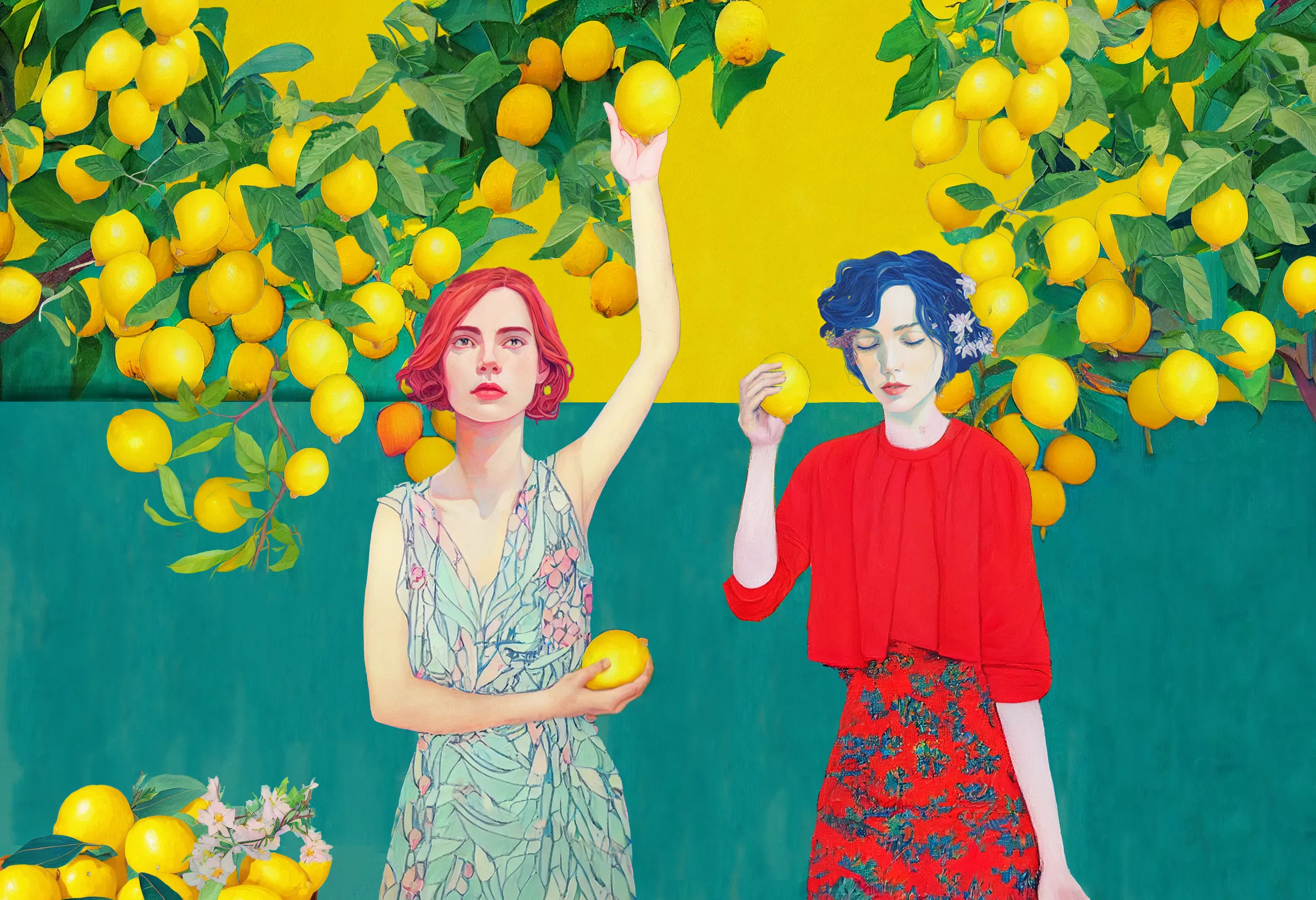 Find joy in every lemon you pick.