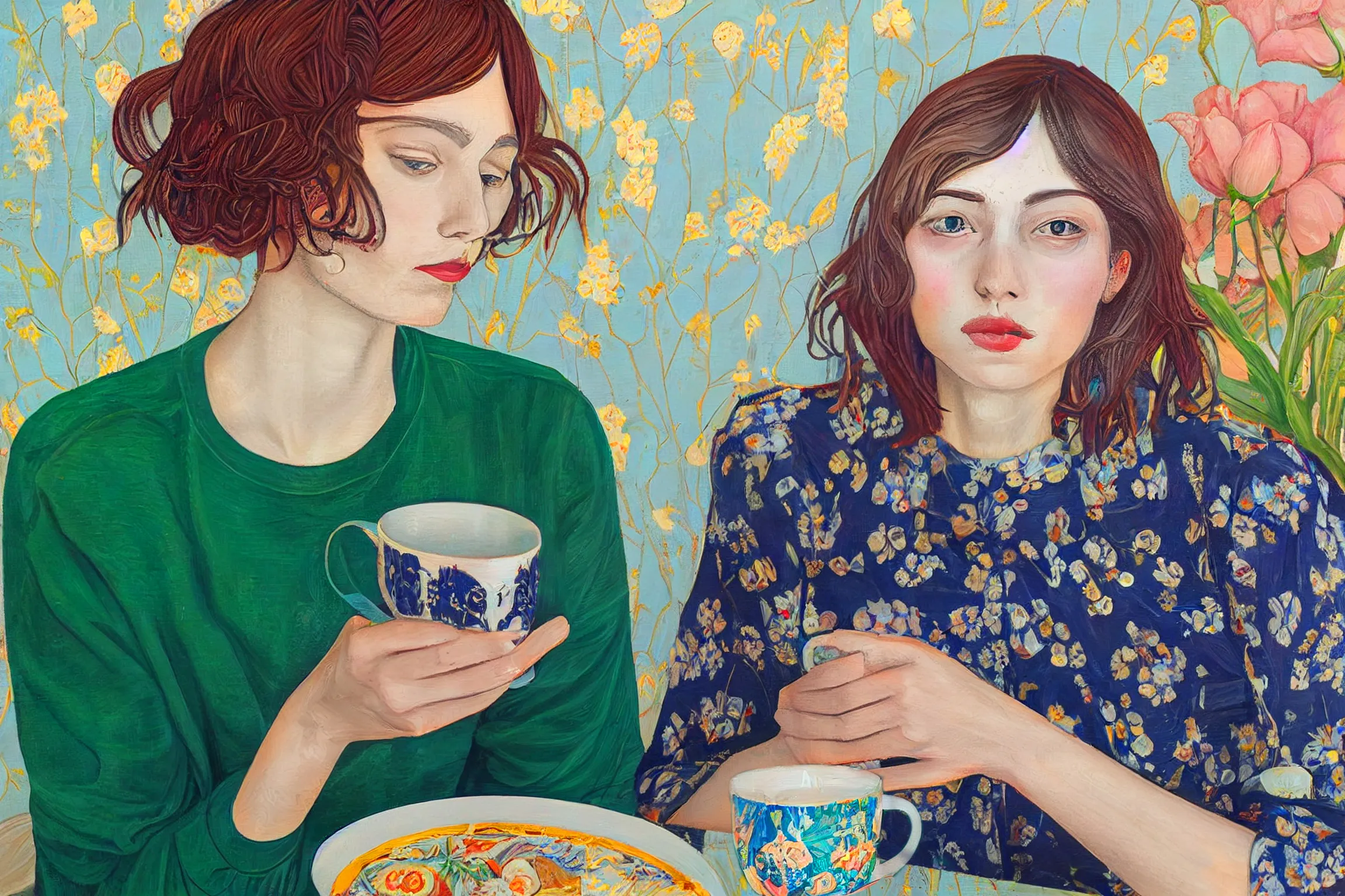 A cup of coffee shared with a friend is happiness tasted and time well spent.