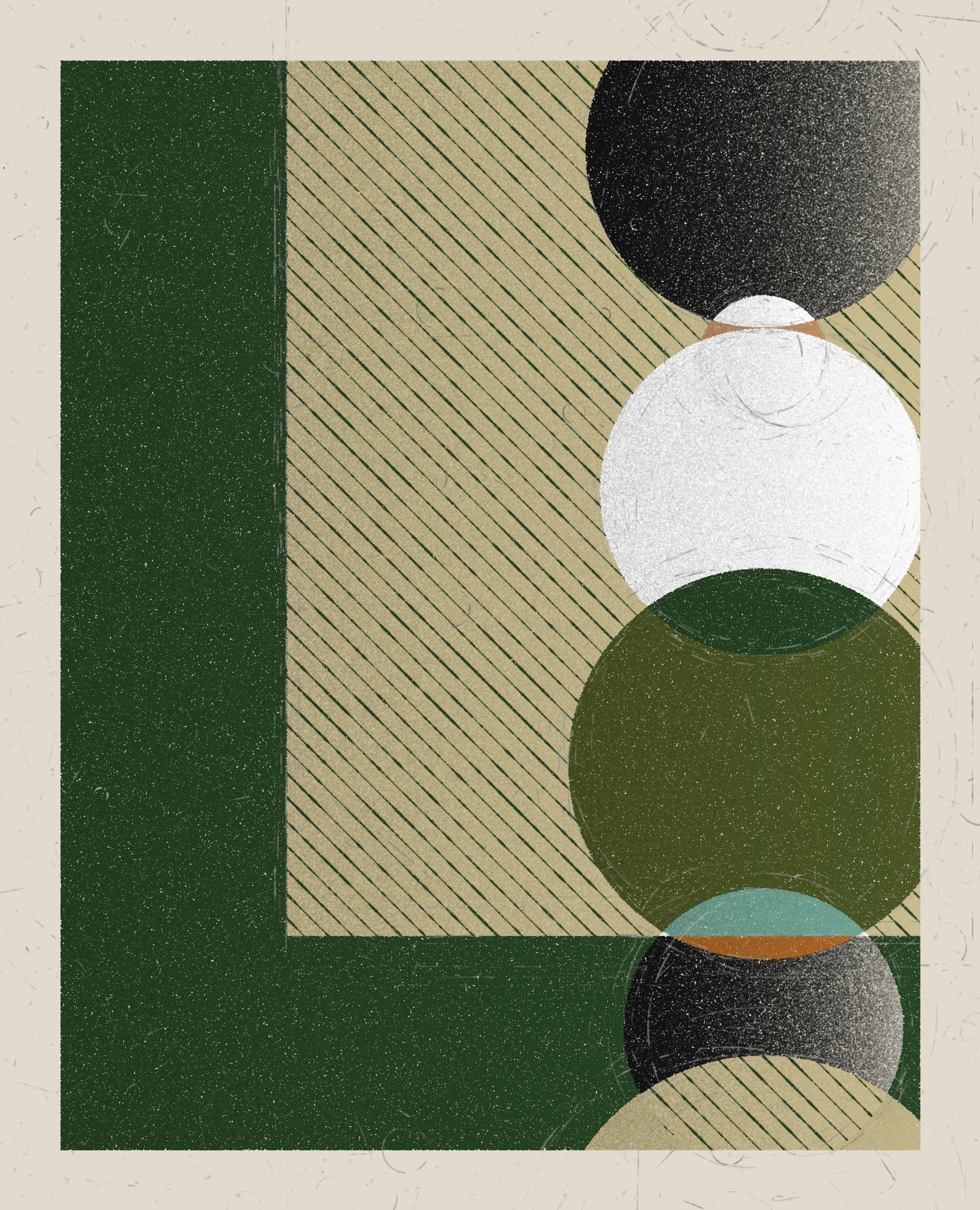 Apollo is a generative art algorithm which produces it's outputs solely using code. Thematically the collection focuses heavily on circles and was inspired by works from Robert & Sonia Delaunay. Outputs will vary by shape, position, colours, textures & output ratios. The name Apollo was inspired by French poet Guillaume Apollinaire, who originally coined the term Orphism with which this collection has close ties.