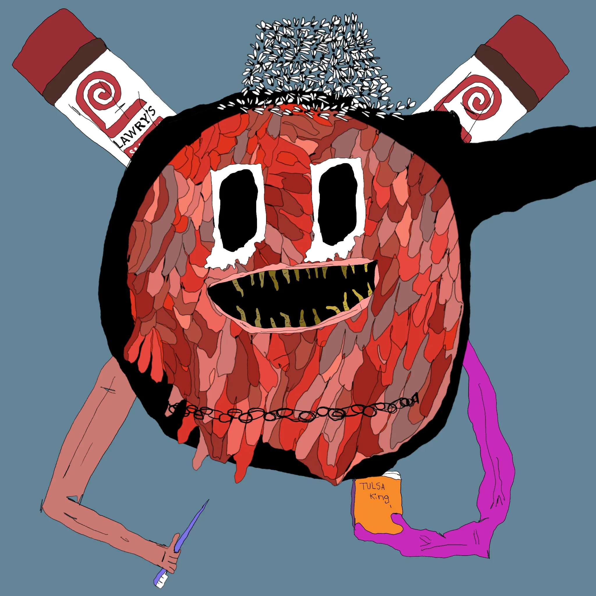 gristle buddee #1558 has birthed flaccidly into the world. the next evolution of digital art is here and it's fuckable.