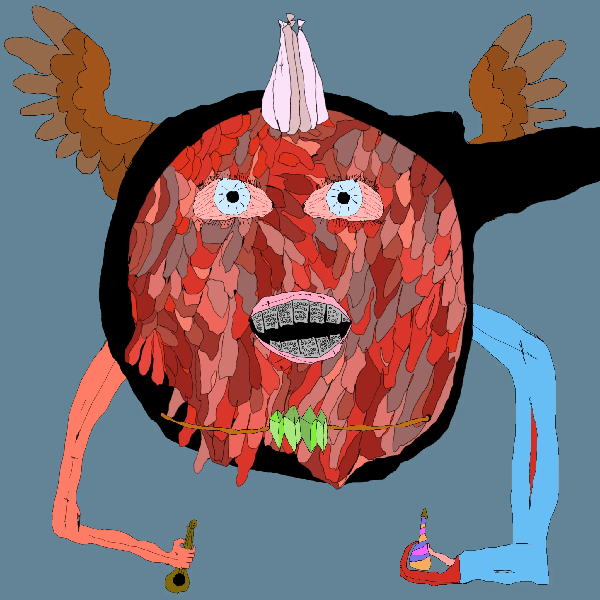 gristle buddee #18 has birthed flaccidly into the world. the next evolution of digital art is here and it's fuckable.