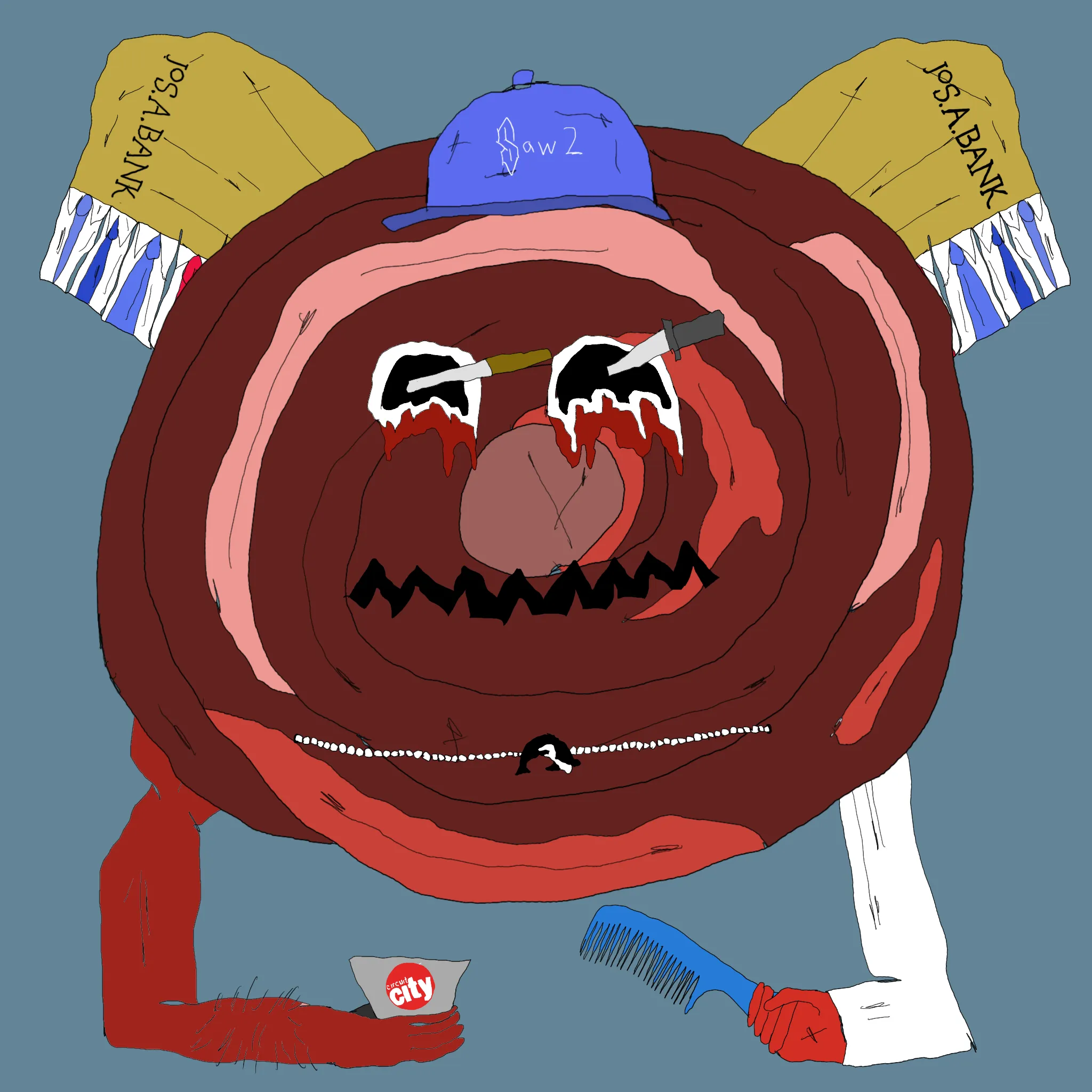gristle buddee #814 has birthed flaccidly into the world. the next evolution of digital art is here and it's fuckable.