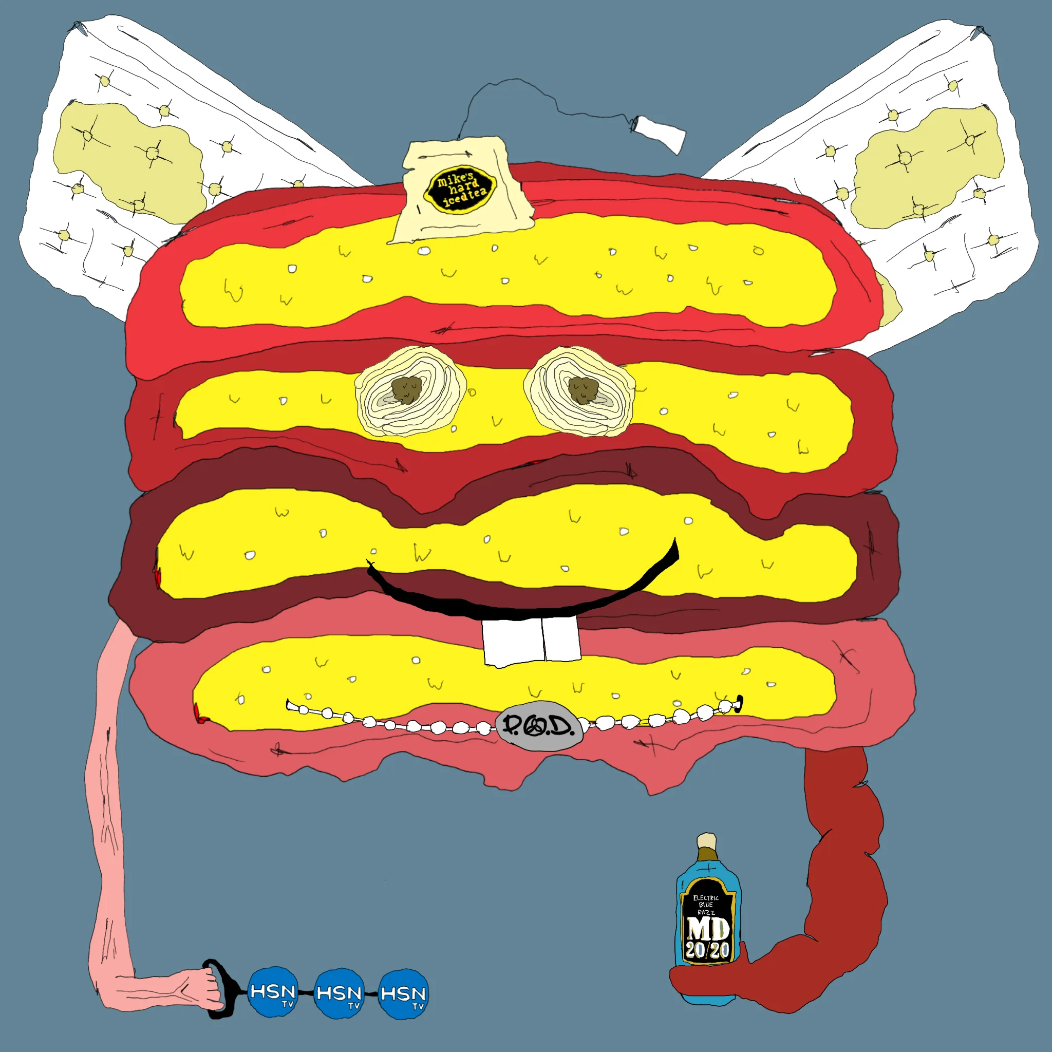 gristle buddee #1086 has birthed flaccidly into the world. the next evolution of digital art is here and it's fuckable.