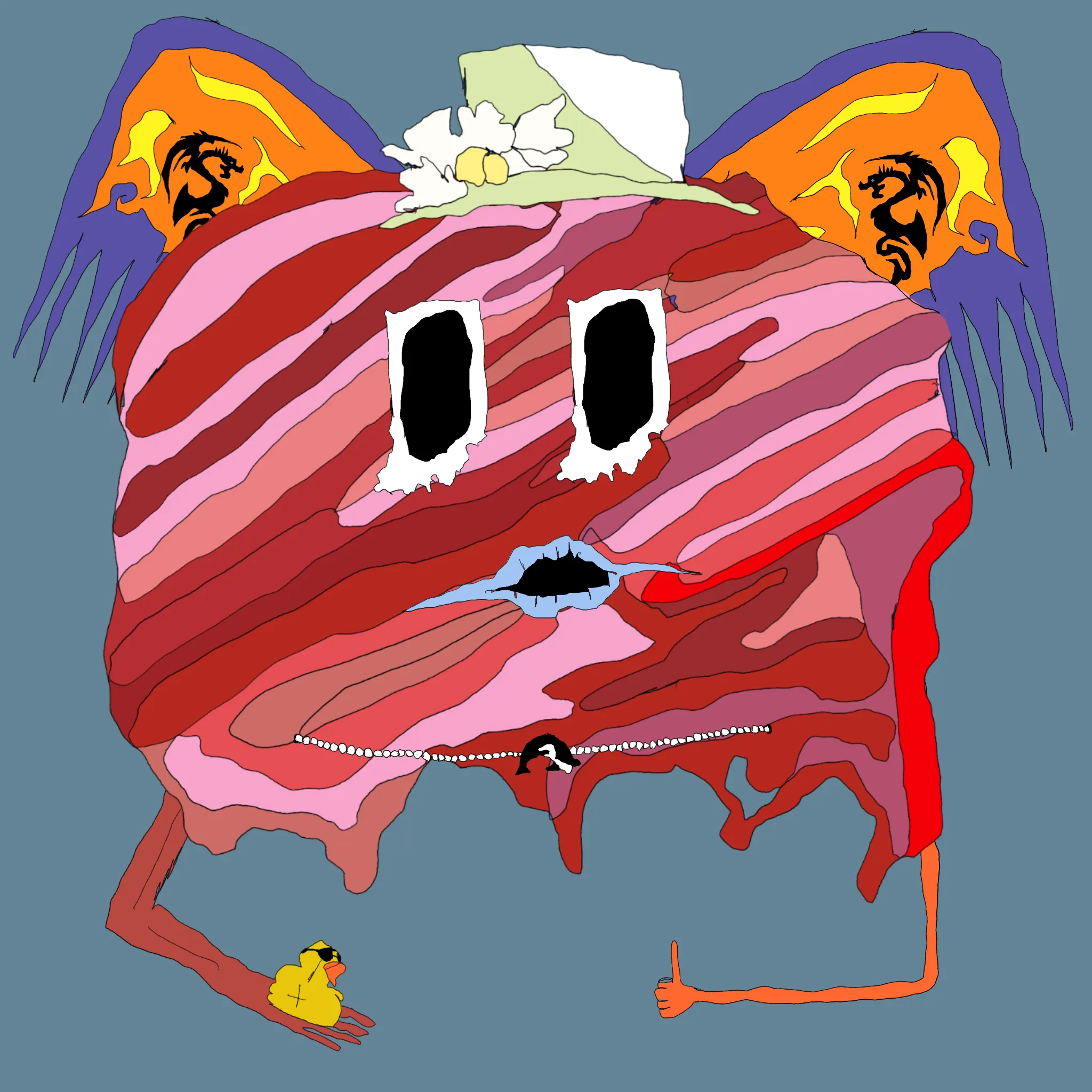 gristle buddee #1461 has birthed flaccidly into the world. the next evolution of digital art is here and it's fuckable.