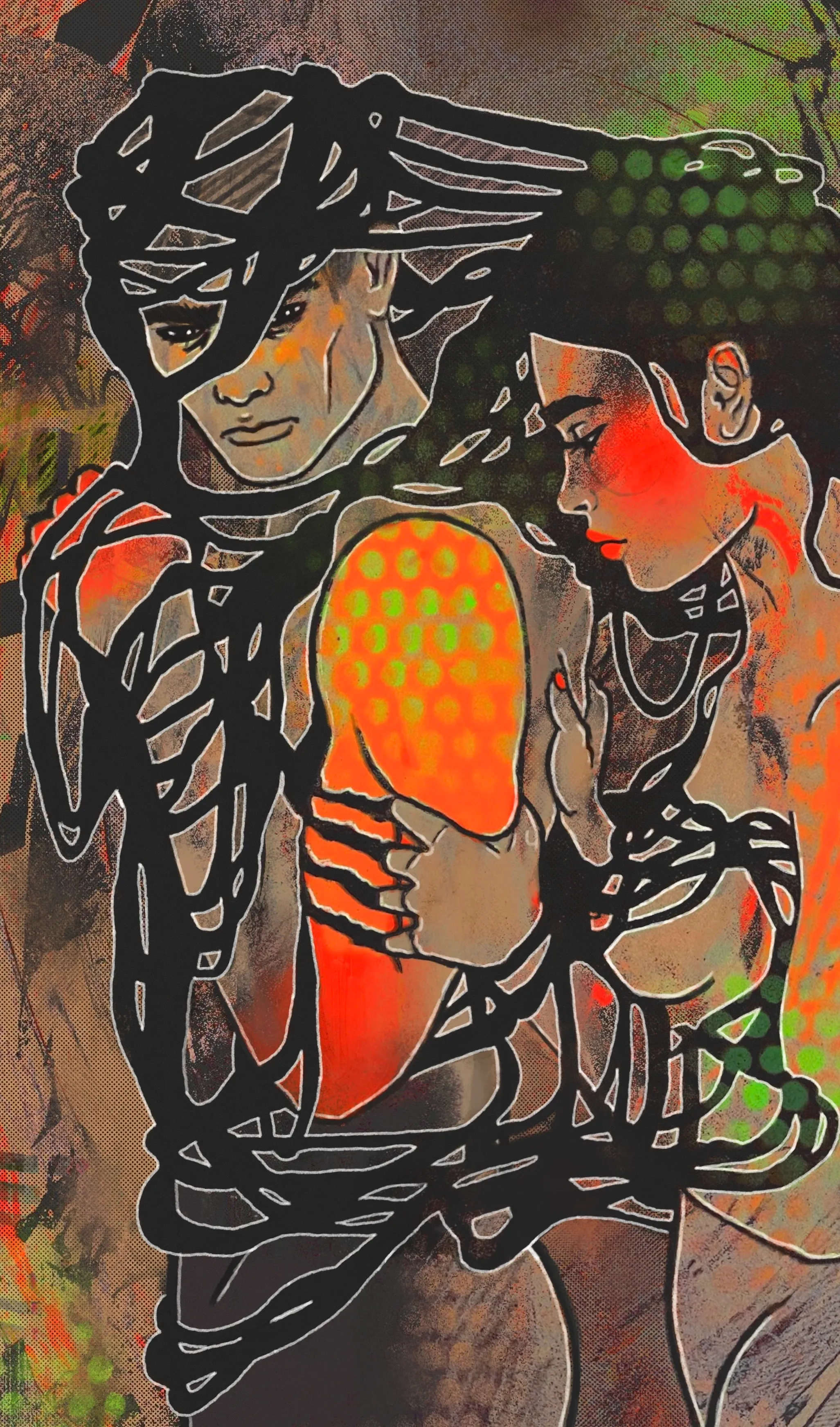 (I need space)

Layers of physical and digital, meshing them together until you can’t tell them apart