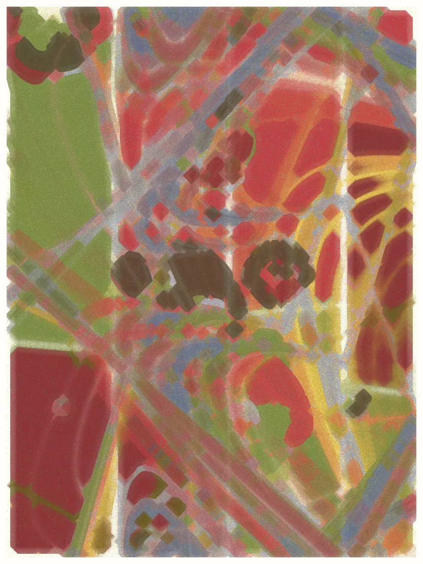 Planes and vectors are intertwined into elaborate knotwork patterns that are reminiscent of a land once filled with endless forests, rivers, and wildlife. Named after a place of lush beauty nested deep in the heart of Virginia