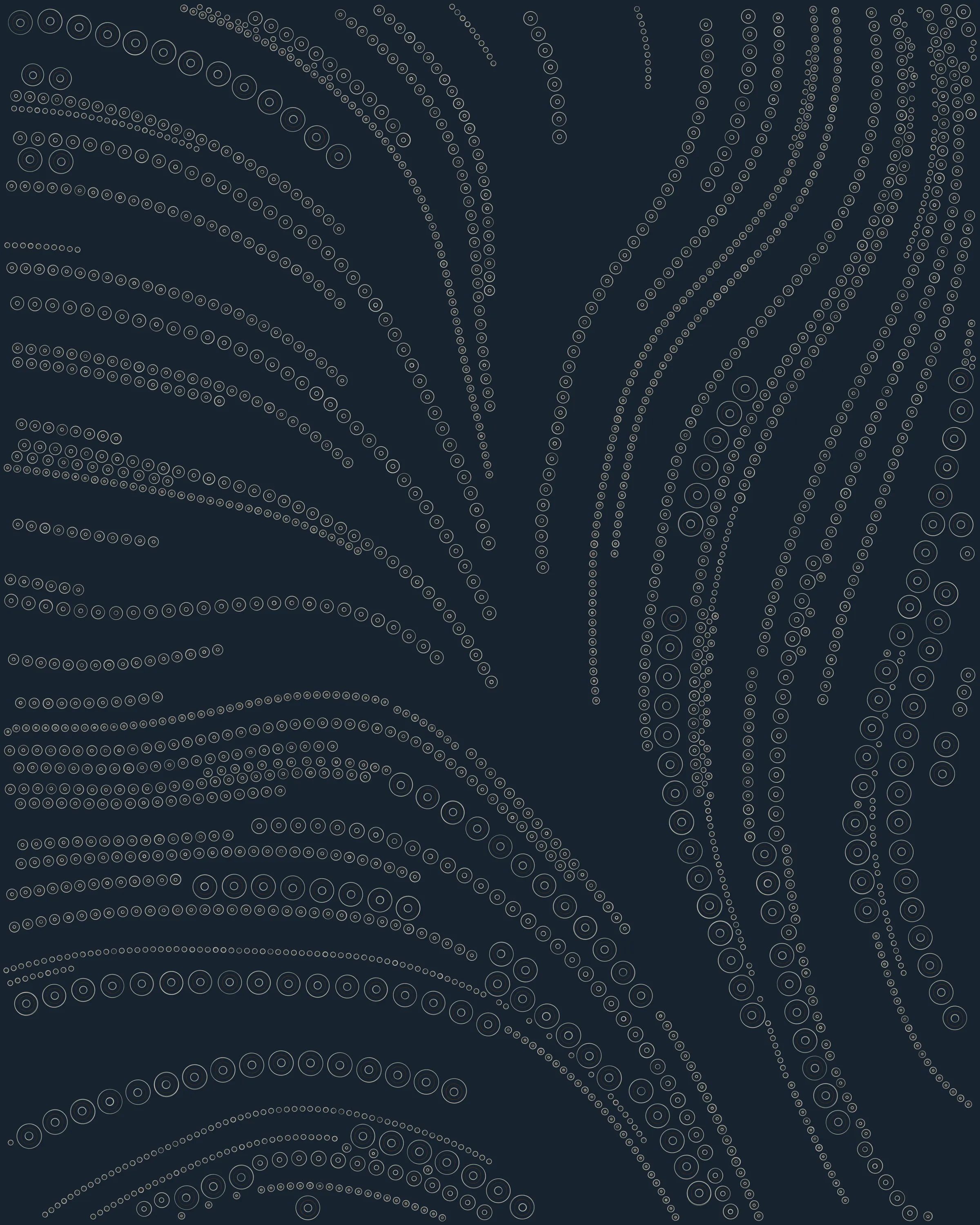 QQL is a collaborative experiment in generative art by Tyler Hobbs and Indigo Mané. This piece was co-created with crypto-magic.eth.