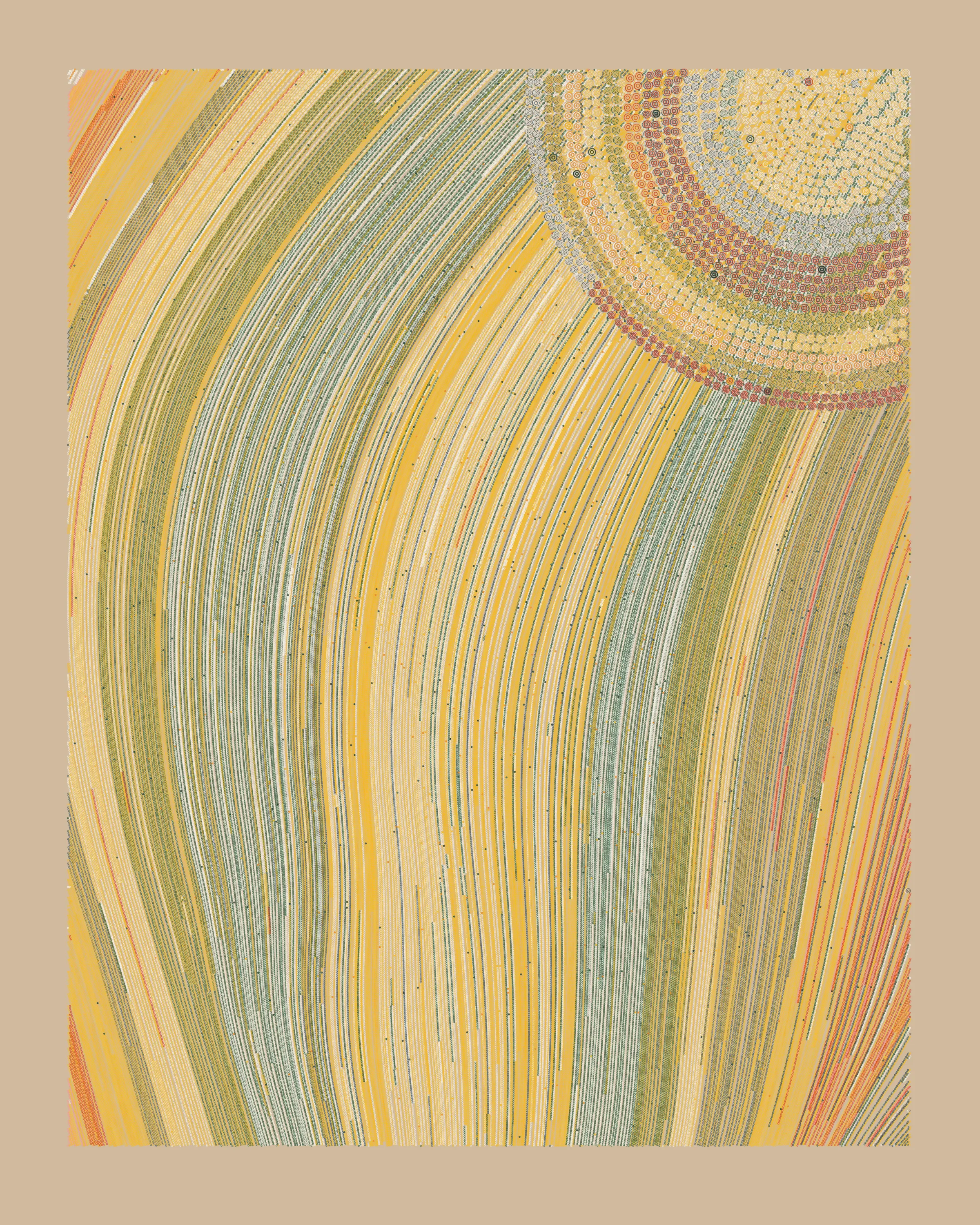QQL is a collaborative experiment in generative art by Tyler Hobbs and Indigo Mané. This piece was co-created with arrmand.eth.