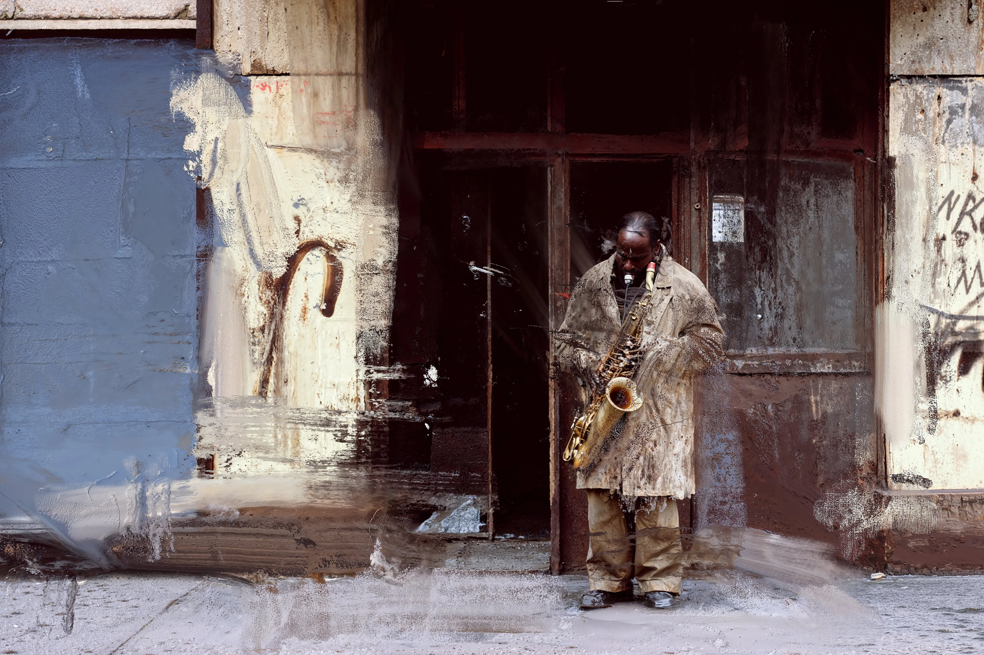 THIS TECHNOCRATIC TOWN

Norman Harman

Postpainting

Circa 2025