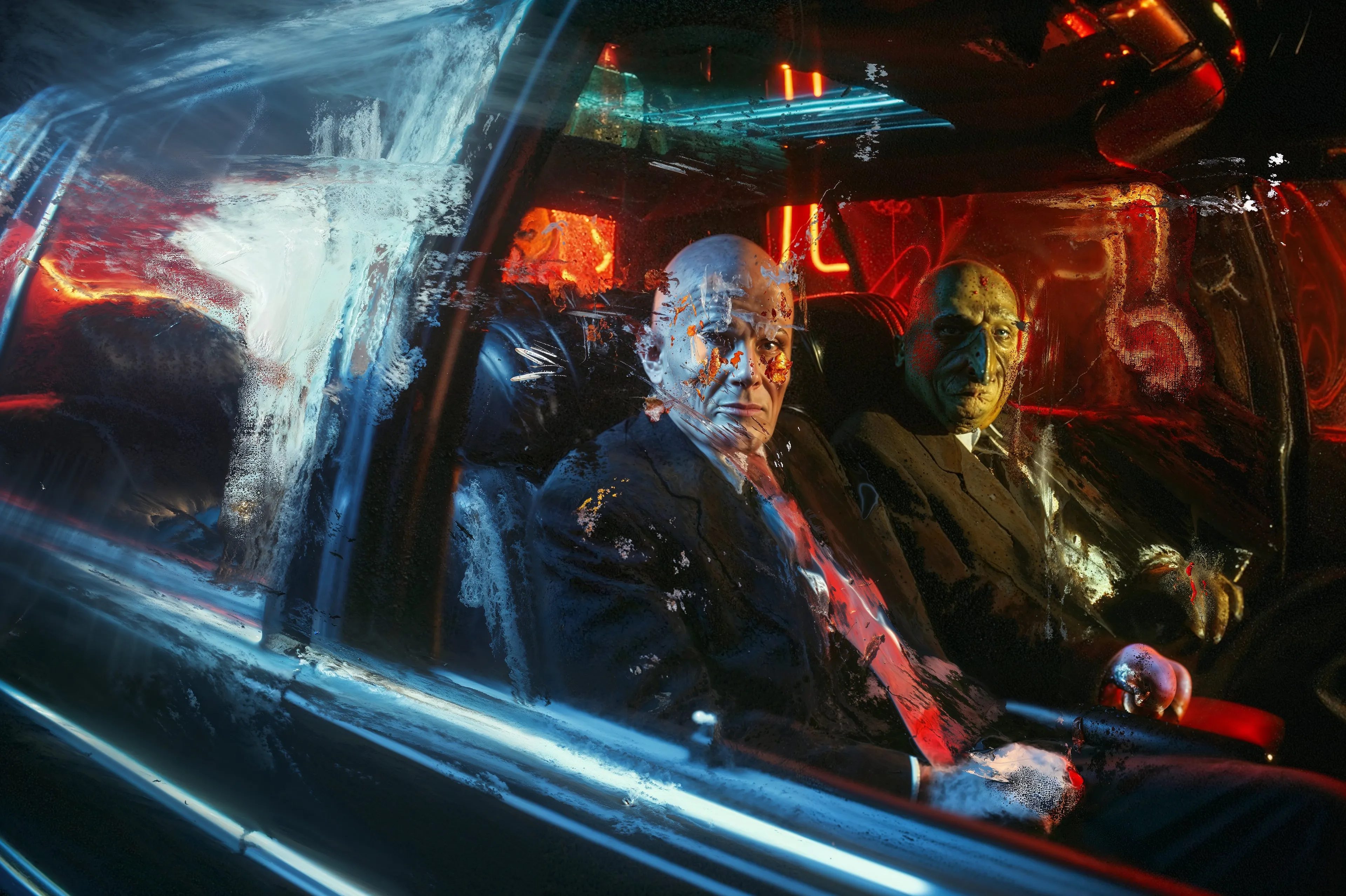 THIS TECHNOCRATIC TOWN

Norman Harman

Postpainting

Circa 2025