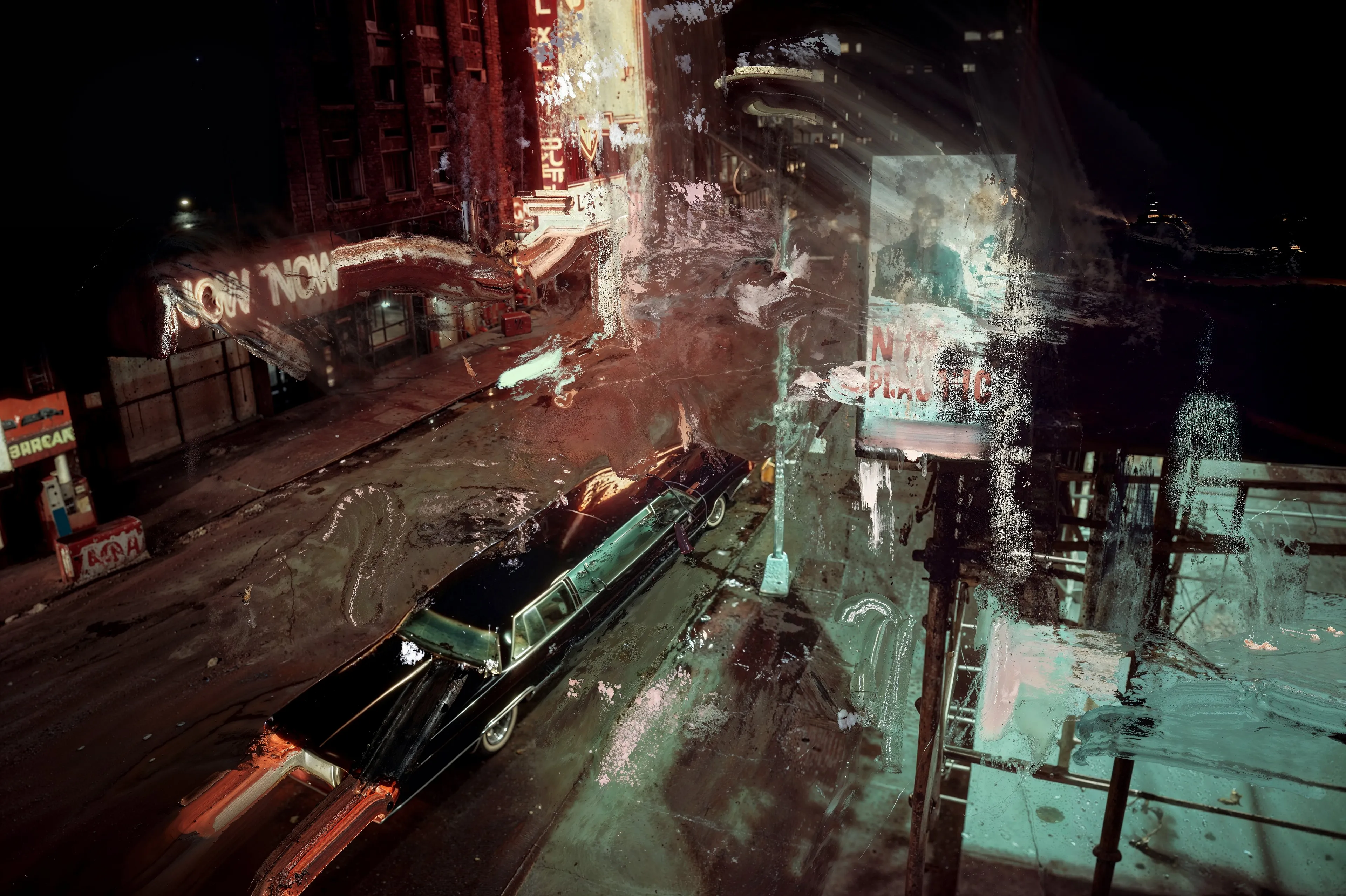 THIS TECHNOCRATIC TOWN

Norman Harman

Postpainting

Circa 2025