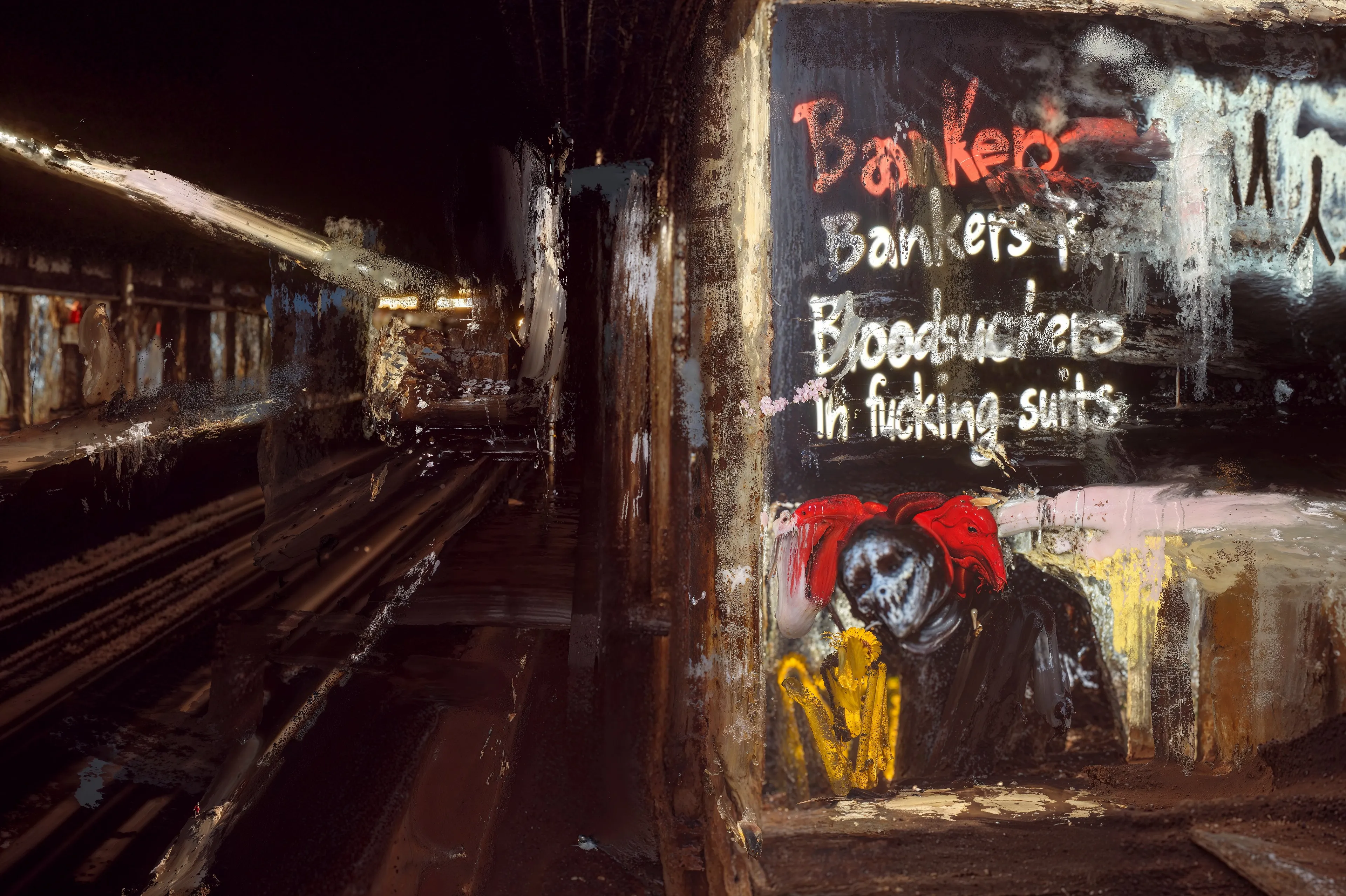 THIS TECHNOCRATIC TOWN

Norman Harman

Postpainting

Circa 2025