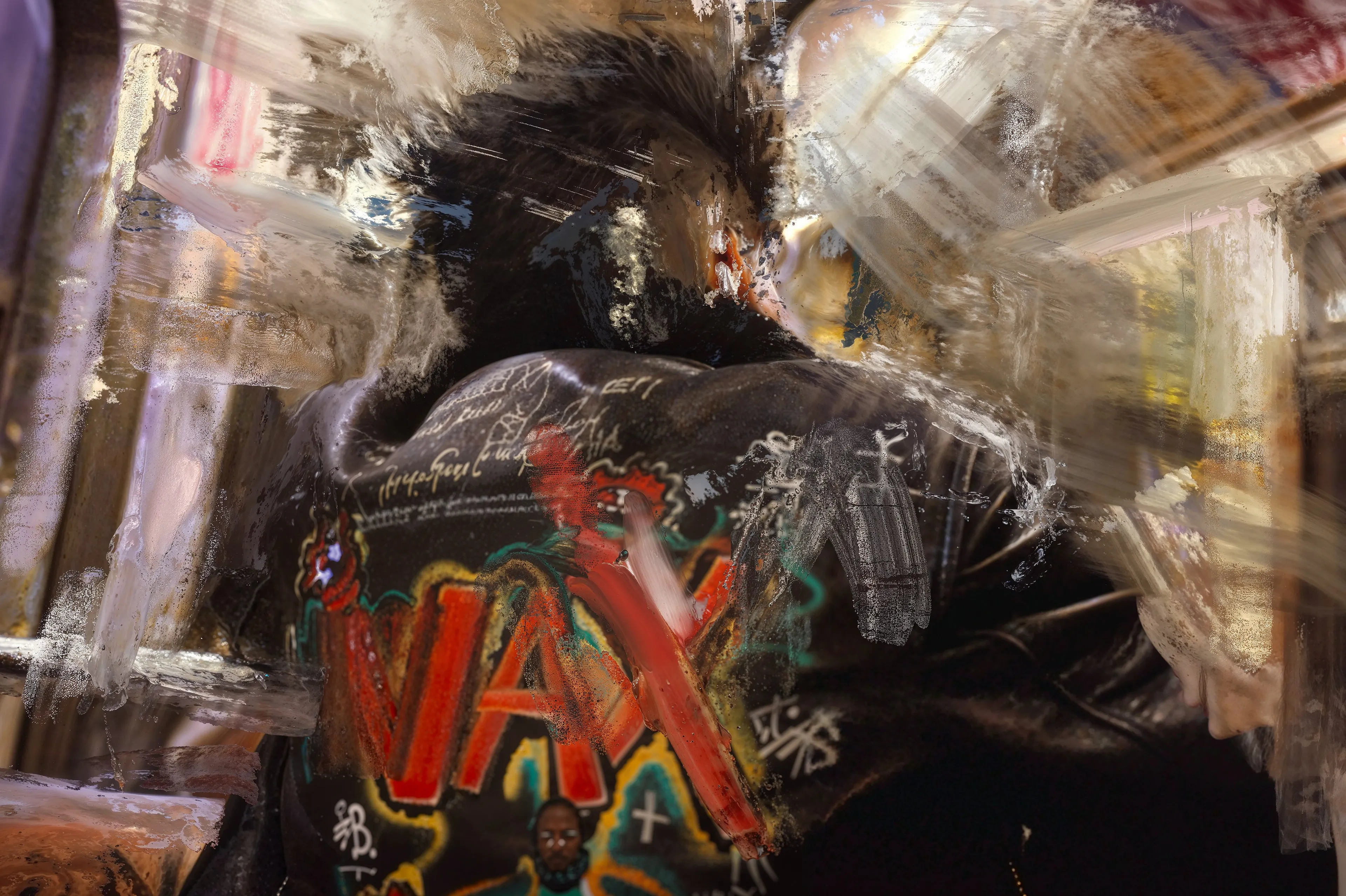 THIS TECHNOCRATIC TOWN

Norman Harman

Postpainting

Circa 2025