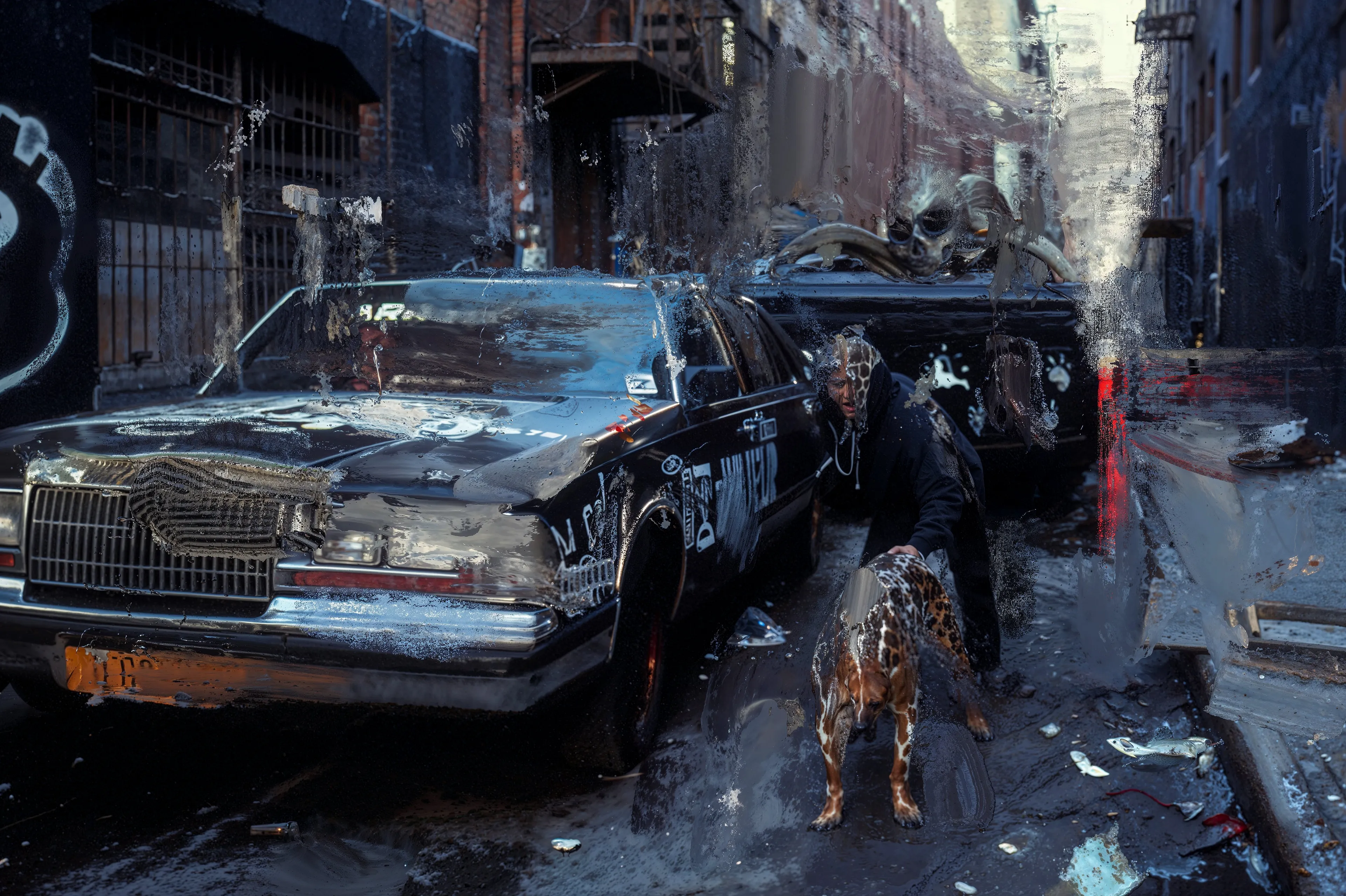 THIS TECHNOCRATIC TOWN

Norman Harman

Postpainting

Circa 2025