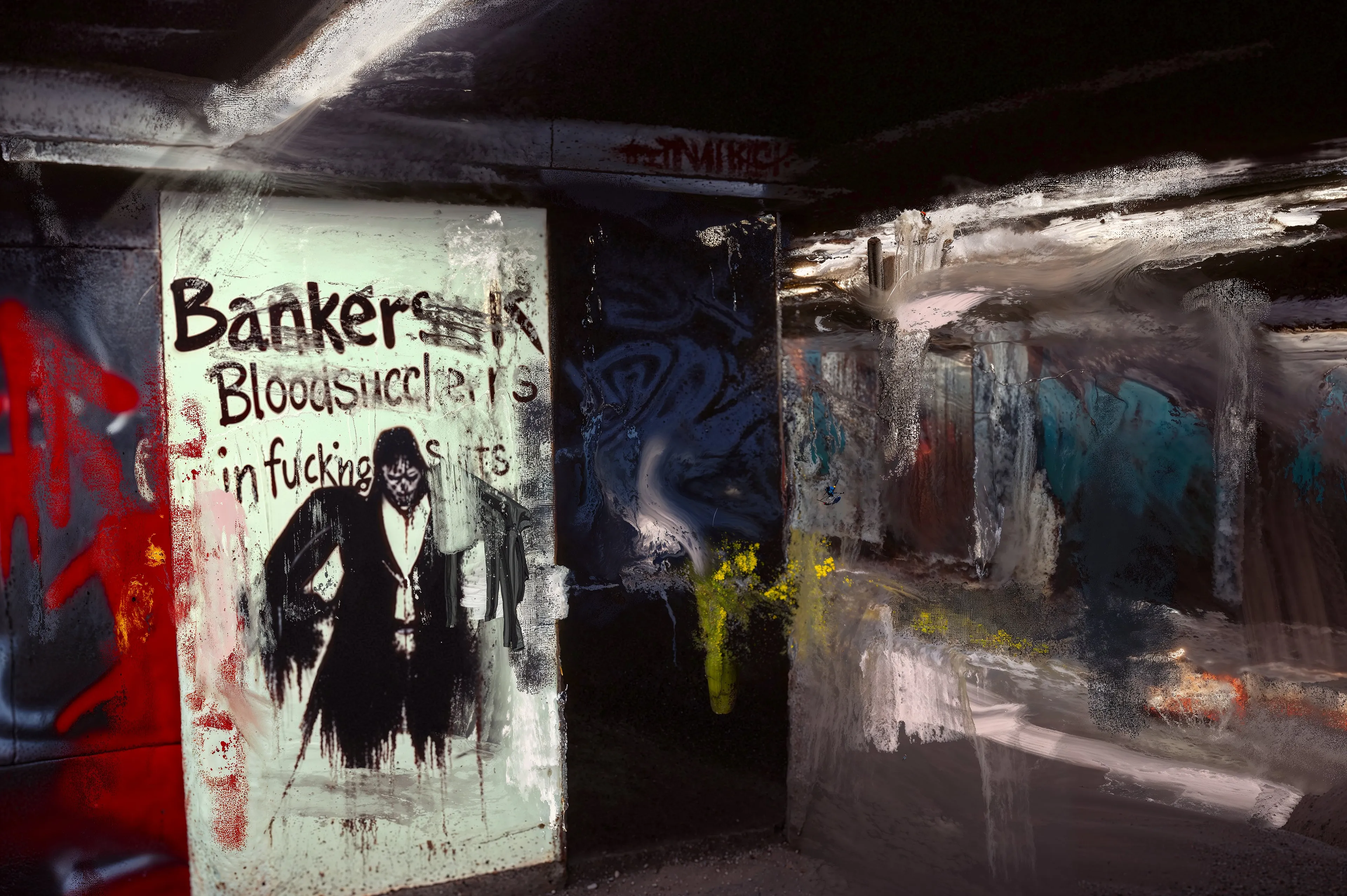 THIS TECHNOCRATIC TOWN

Norman Harman

Postpainting

Circa 2025