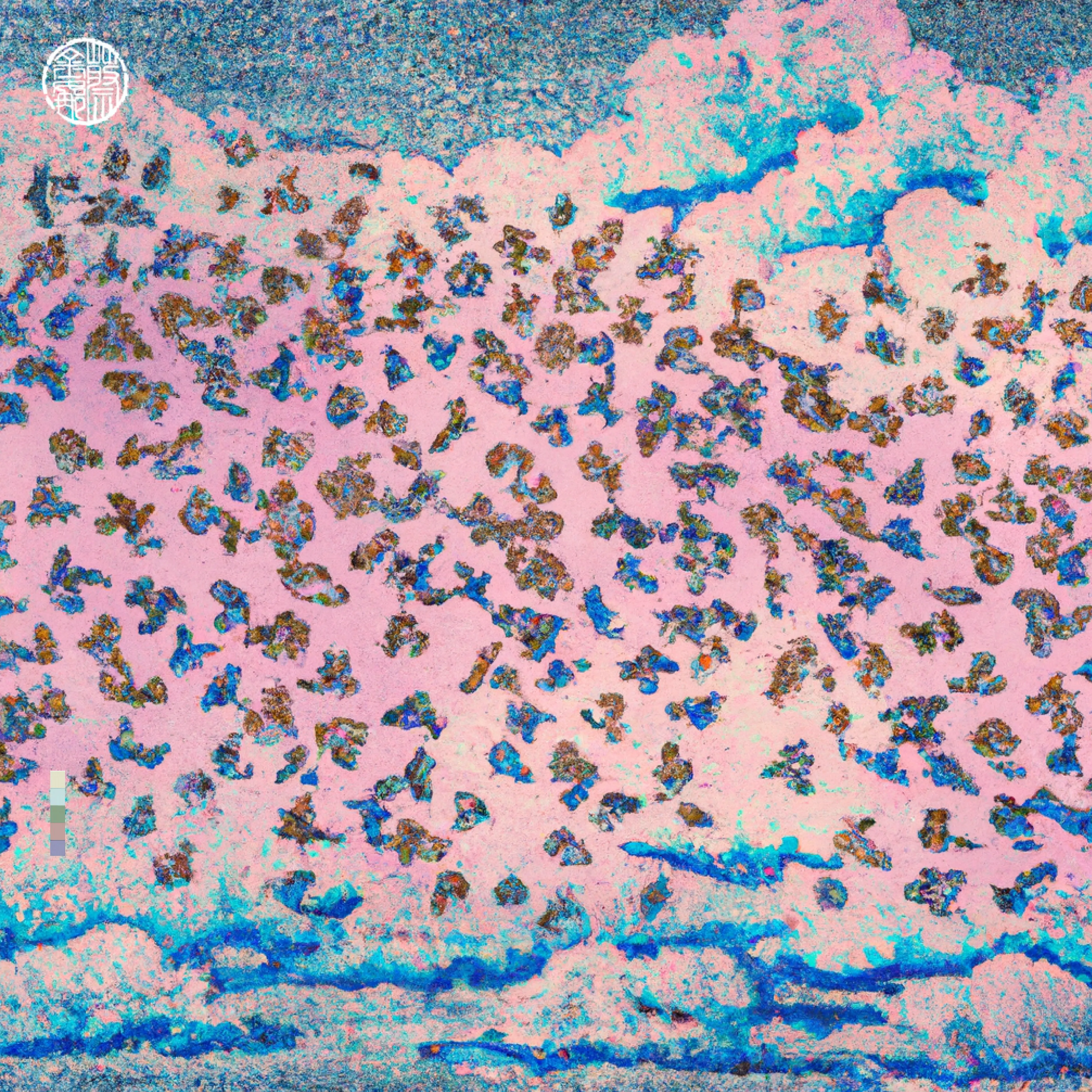 A collection where we look up… I live in a place of vast, ever changing skies, expansive ocean and abundant bird life. It is a rich, shifting beauty of atmospheric space and calming nature that I have the privilege to see every day. This collection invites you to see the world through my eyes. “With no body worthy of offering, I long to present you the sky above. To hand over everything to you.” - Yumi Fuzuki · Love Georgina × DALL·E