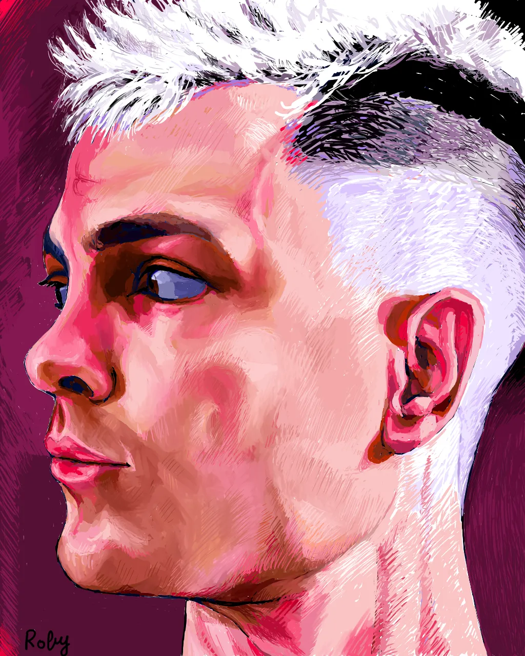 There should be no need for any description as his epic deeds are told in the most famous anthologies and echo through the centuries, but for the fools who don't know him yet, here are some highlights: Crypto OG, Creator of Trading House and Founder of the first Crypto reality TV @bitflikz, as stylish as Barlow, smarter and richer than Bruce Wayne, as well as discoverer of Covid-19, nemesis of the XRP army, regular algae drinker, best Troll on the internet and, last but not least, carpet burner. Isn't all this enough to start worshipping him, anon? 

1/1 edition nft created on CSP by Siapou.

Resolution: 1024x1280 pixels, 300 dpi.