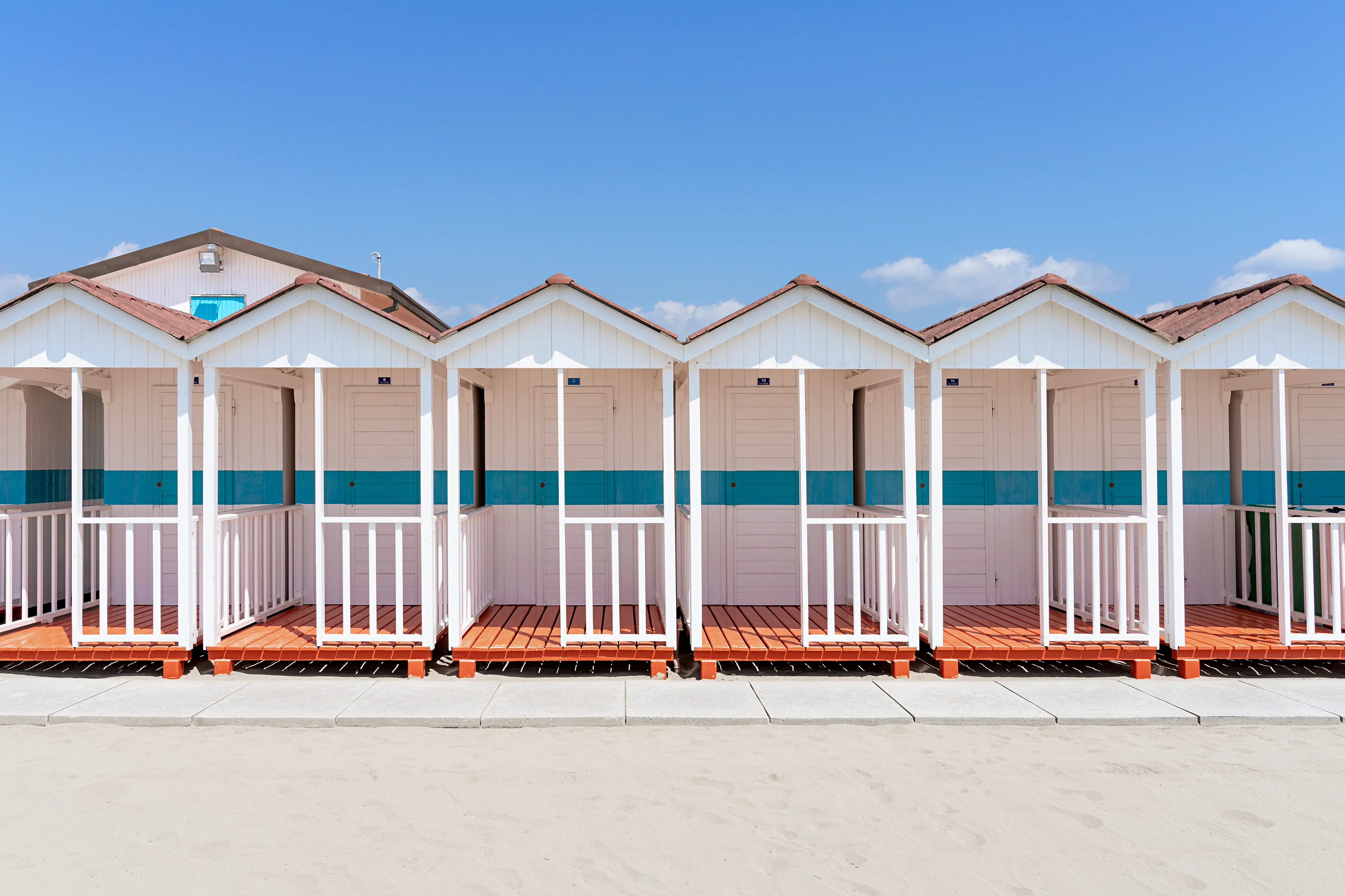 Beach hut, Forte dei Marmi, Italy - Summer 2024 - 1/1