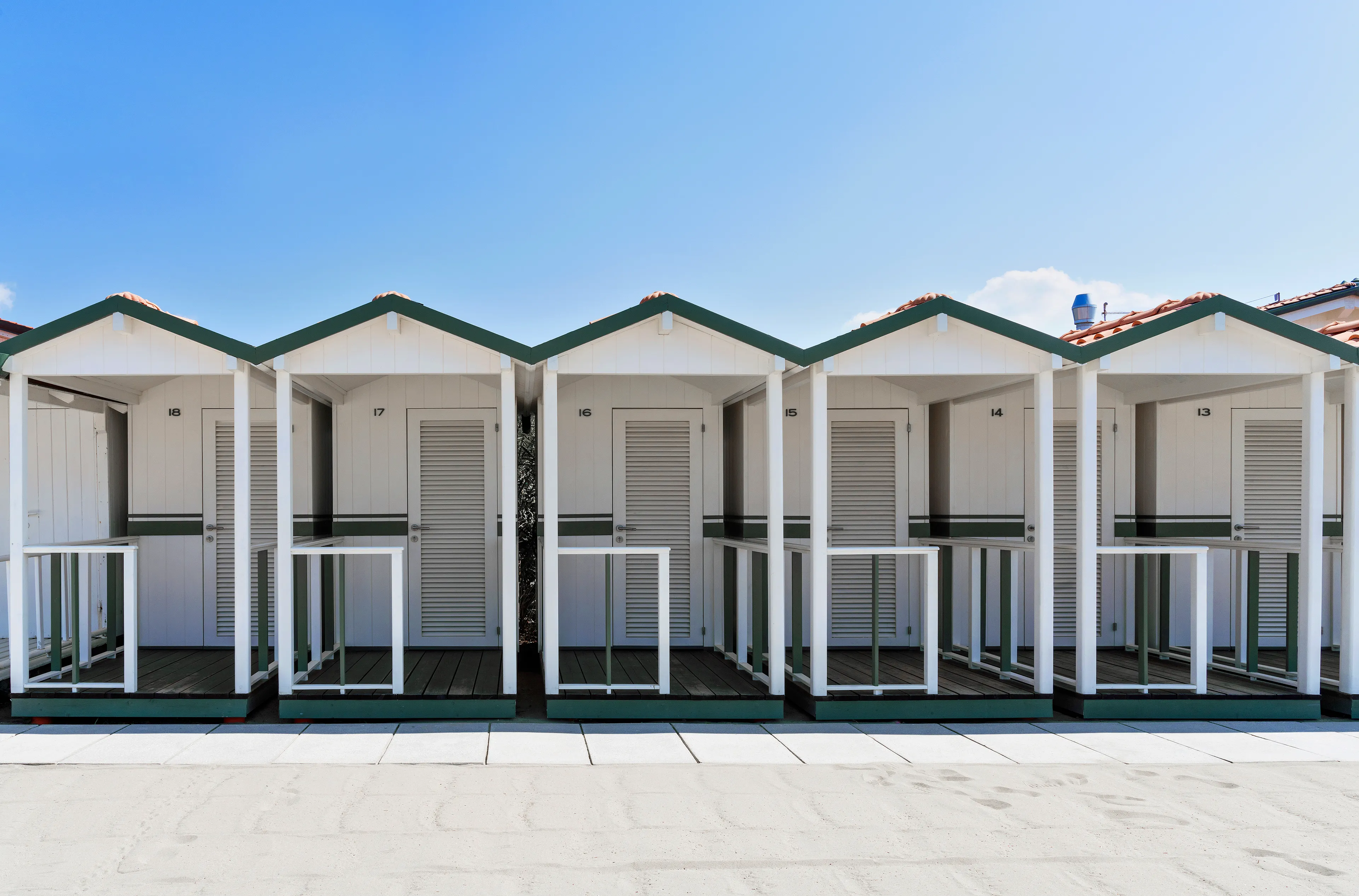 Beach hut, Forte dei Marmi, Italy - Summer 2024 - 1/1